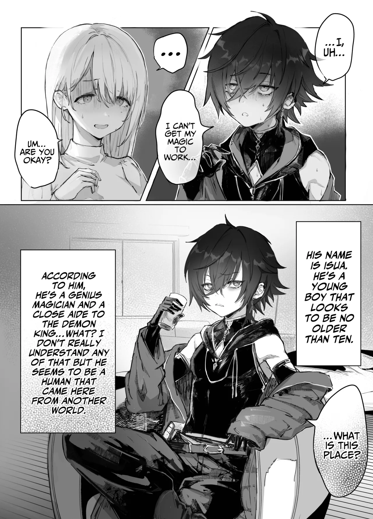 Isekai Mahoutsukai wa Kaerenai Chapter 1 - page 5
