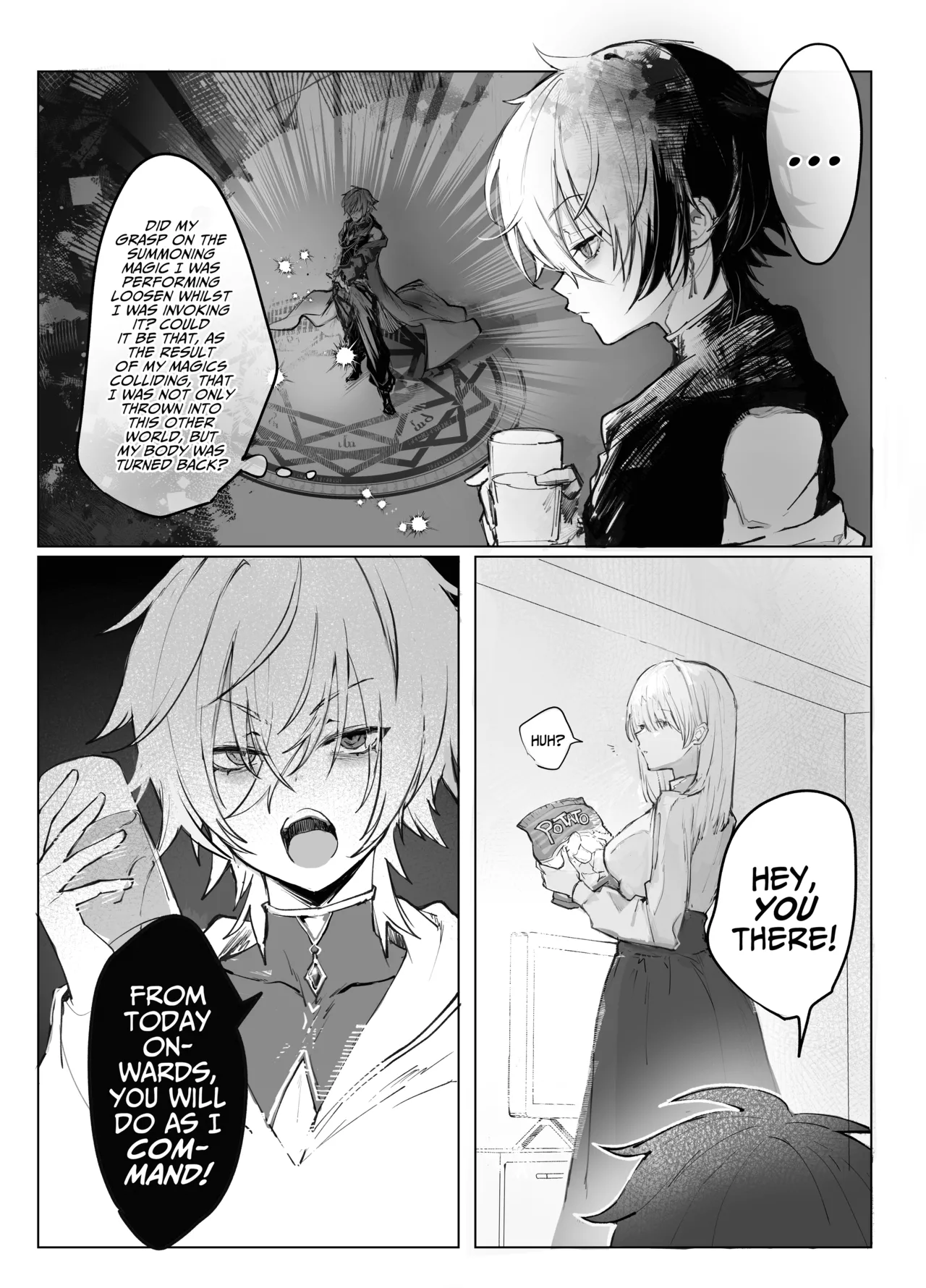 Isekai Mahoutsukai wa Kaerenai Chapter 1 - page 6