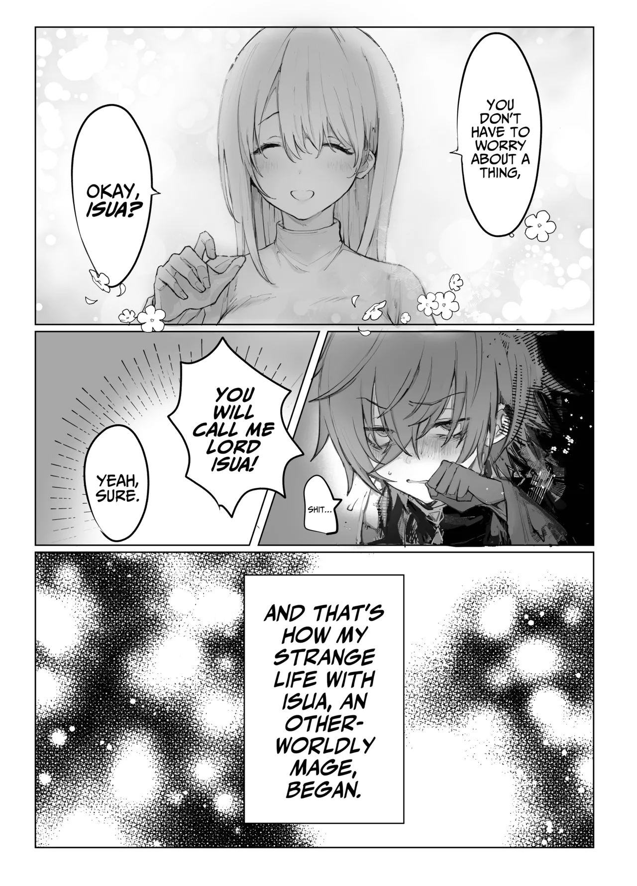 Isekai Mahoutsukai wa Kaerenai Chapter 1 - page 8