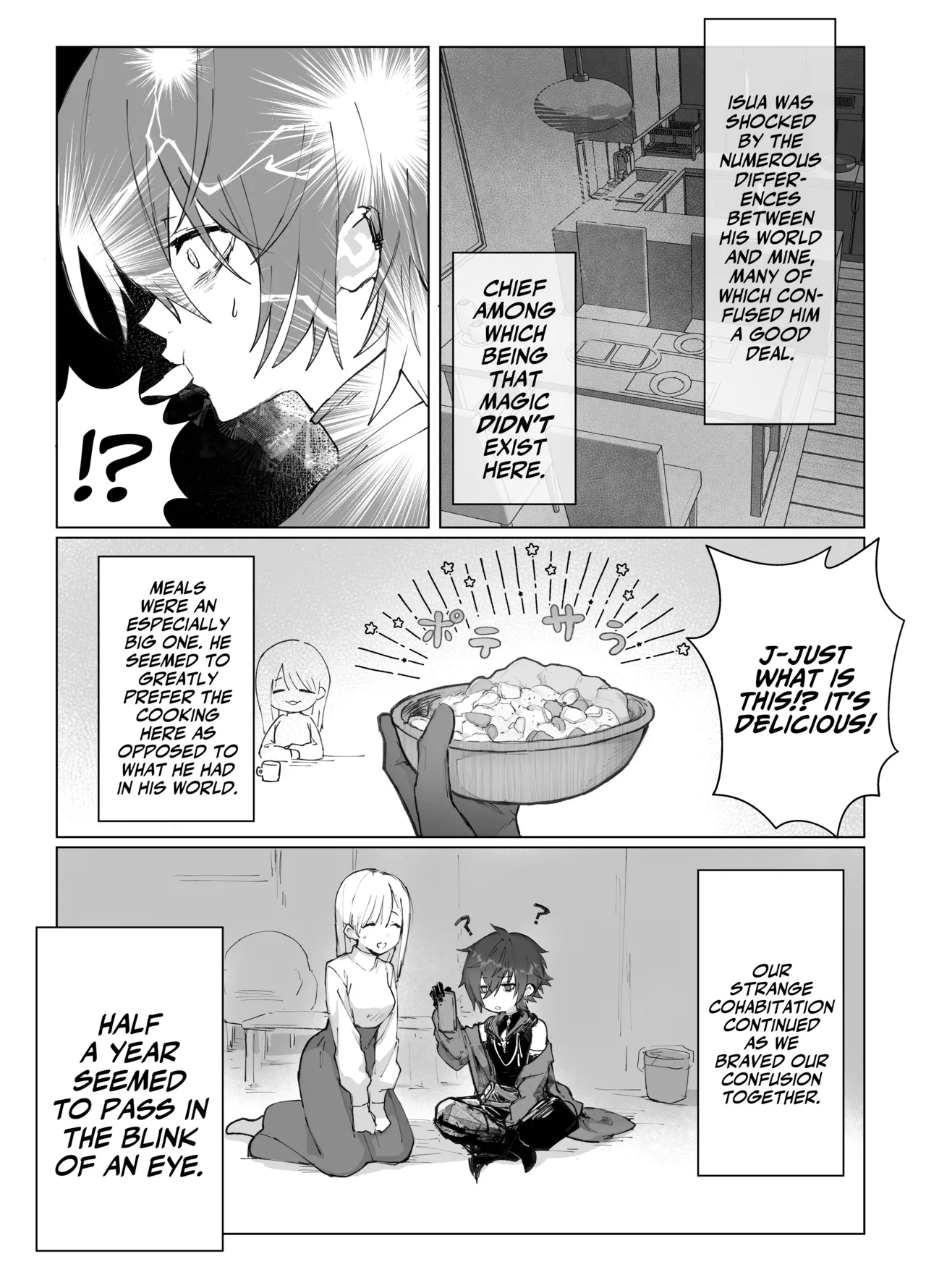 Isekai Mahoutsukai wa Kaerenai Chapter 1 - page 9
