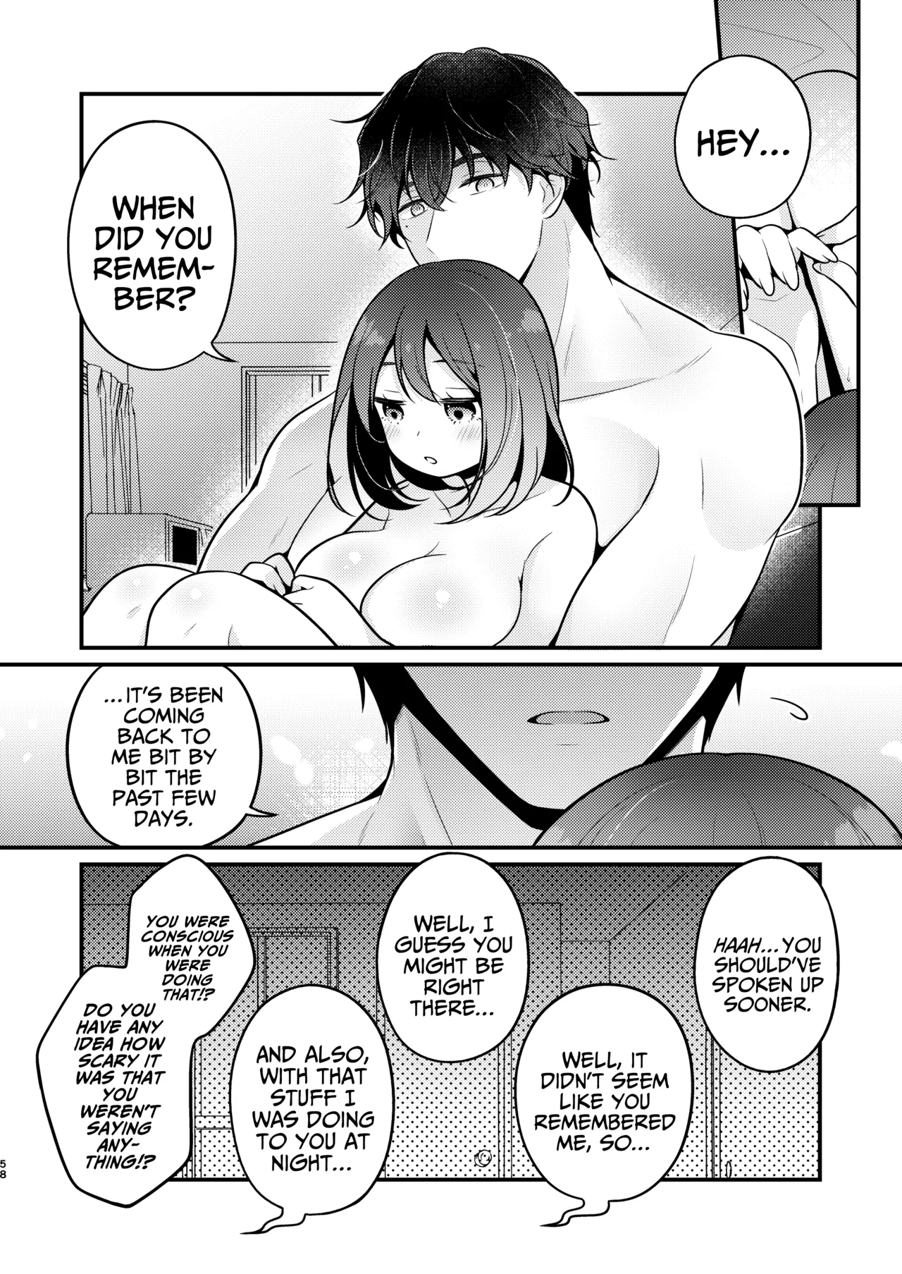 Gori Macho Yuurei ni Maiban Kakareteimasu! Chapter 1 - page 58