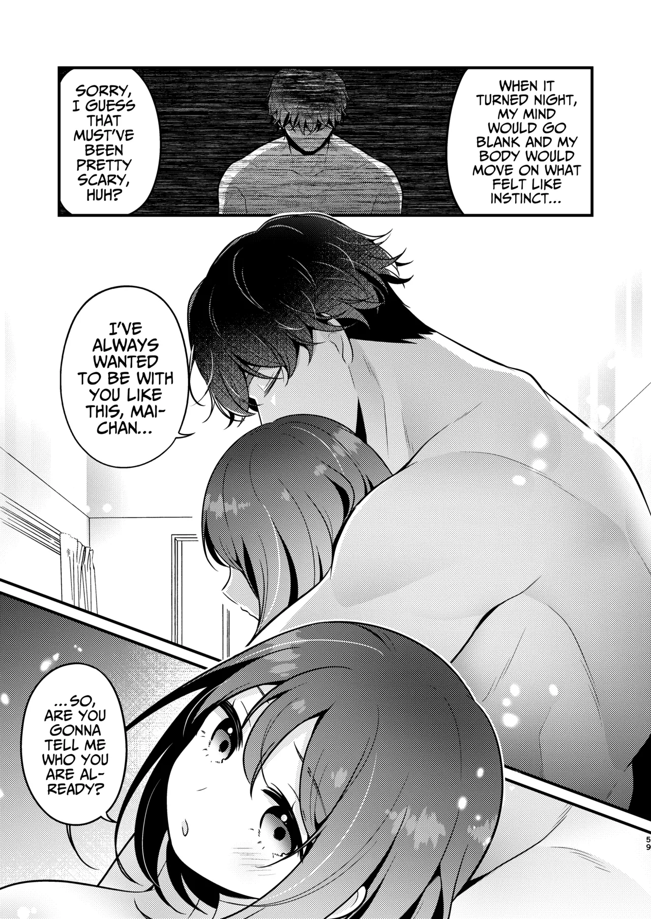 Gori Macho Yuurei ni Maiban Kakareteimasu! Chapter 1 - page 59