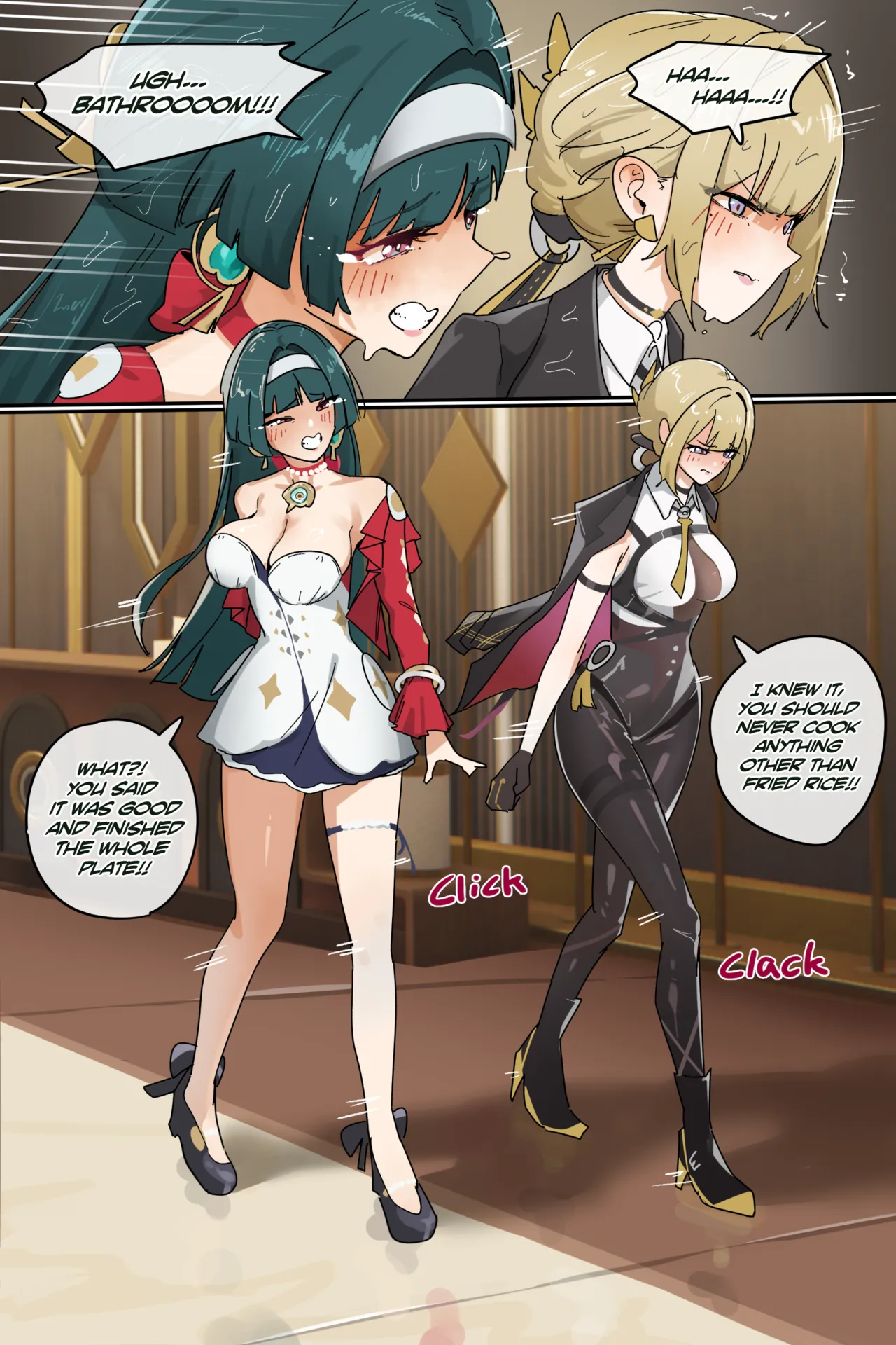 Astra & Evelyn from ZZZ Chapter 1 - page 1