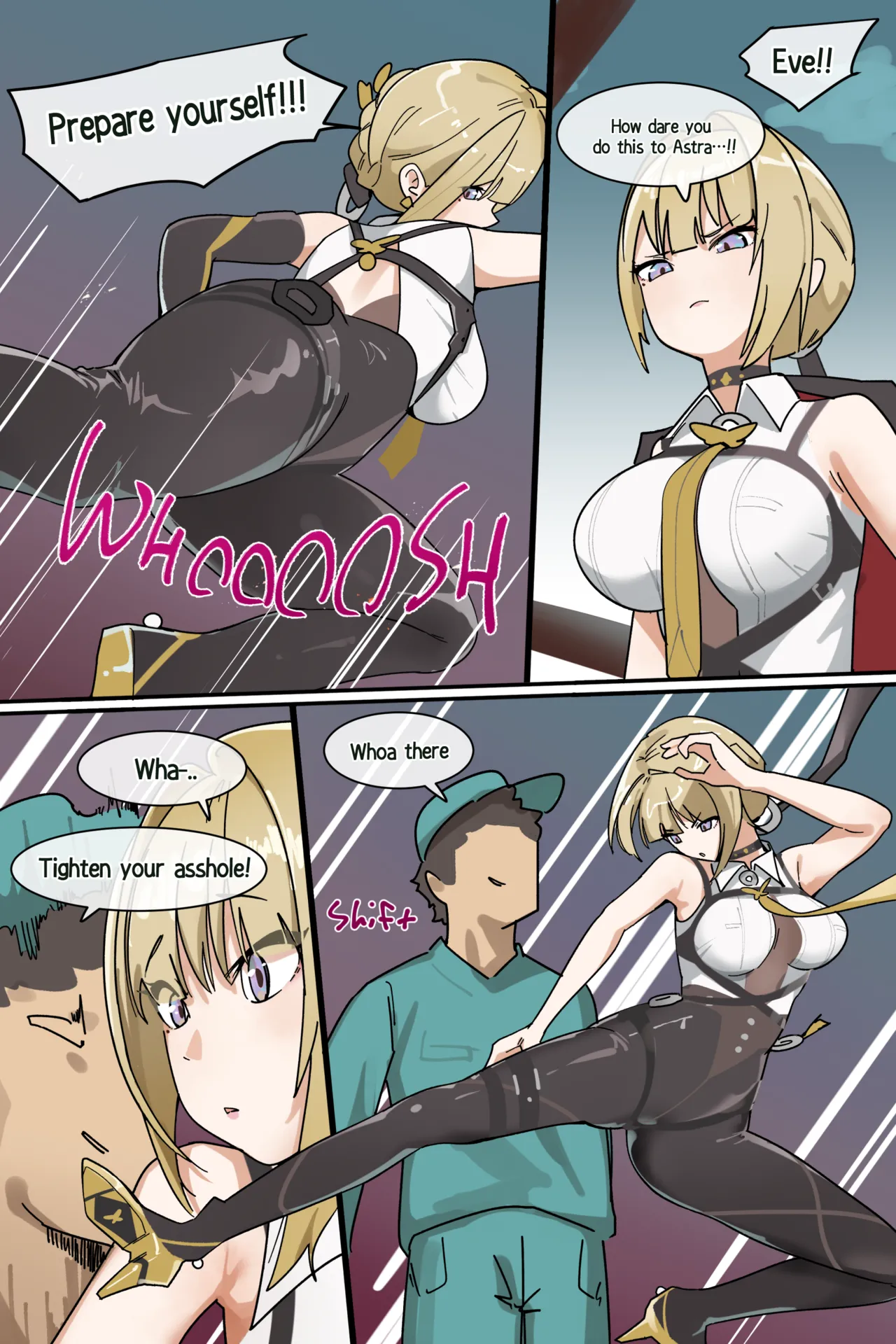 Astra & Evelyn from ZZZ Chapter 1 - page 12