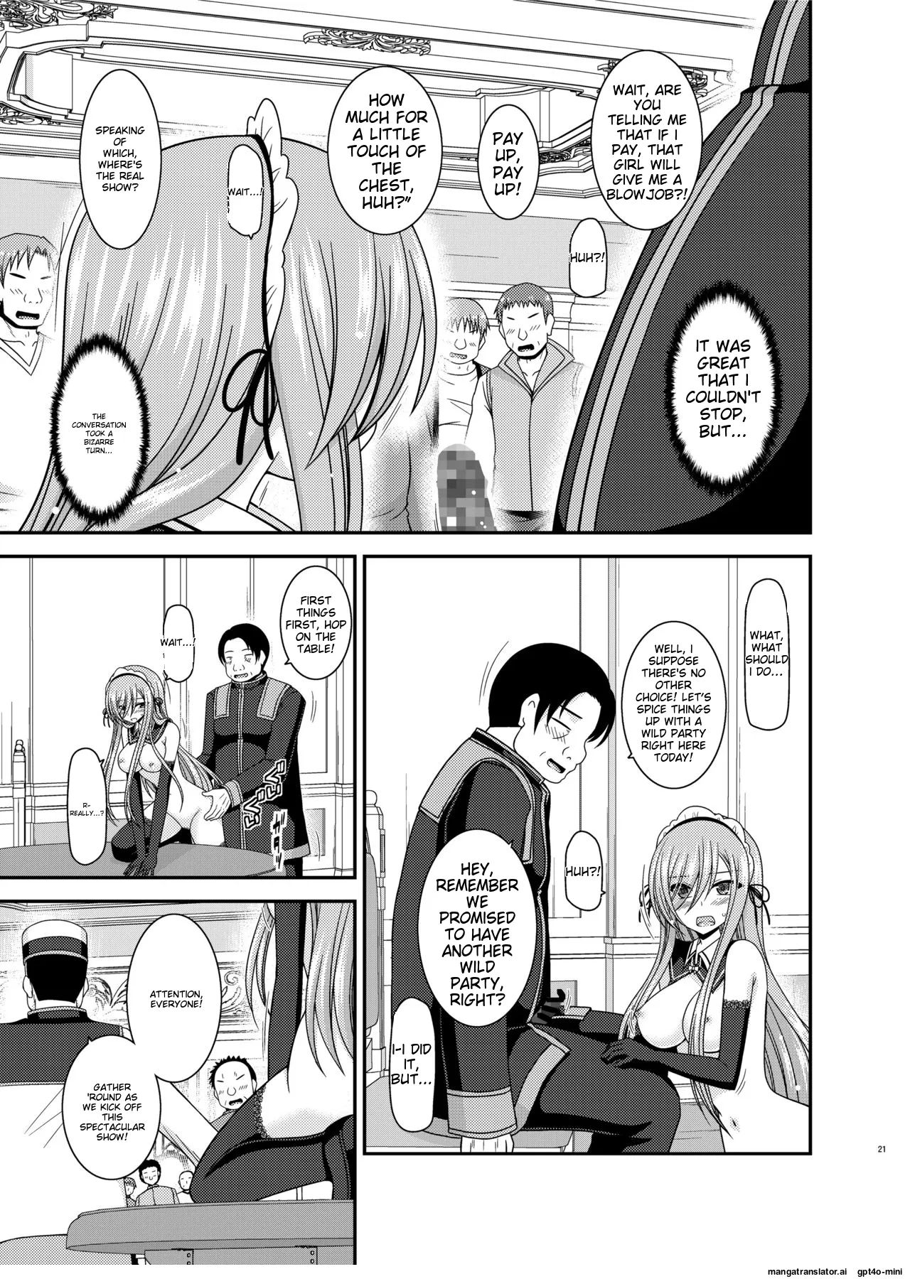 Melon ga Chou Shindou! R14 Chapter 1 - page 19