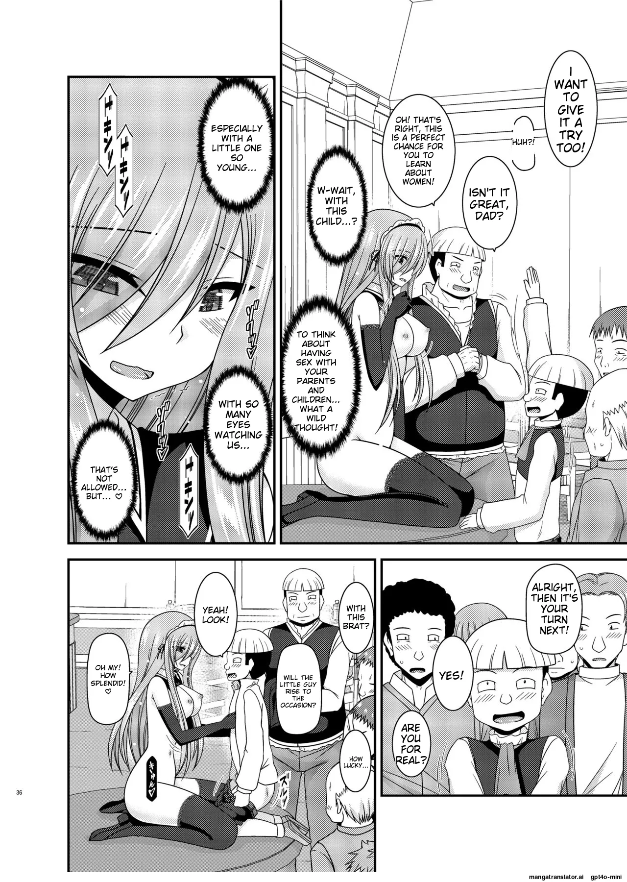 Melon ga Chou Shindou! R14 Chapter 1 - page 34