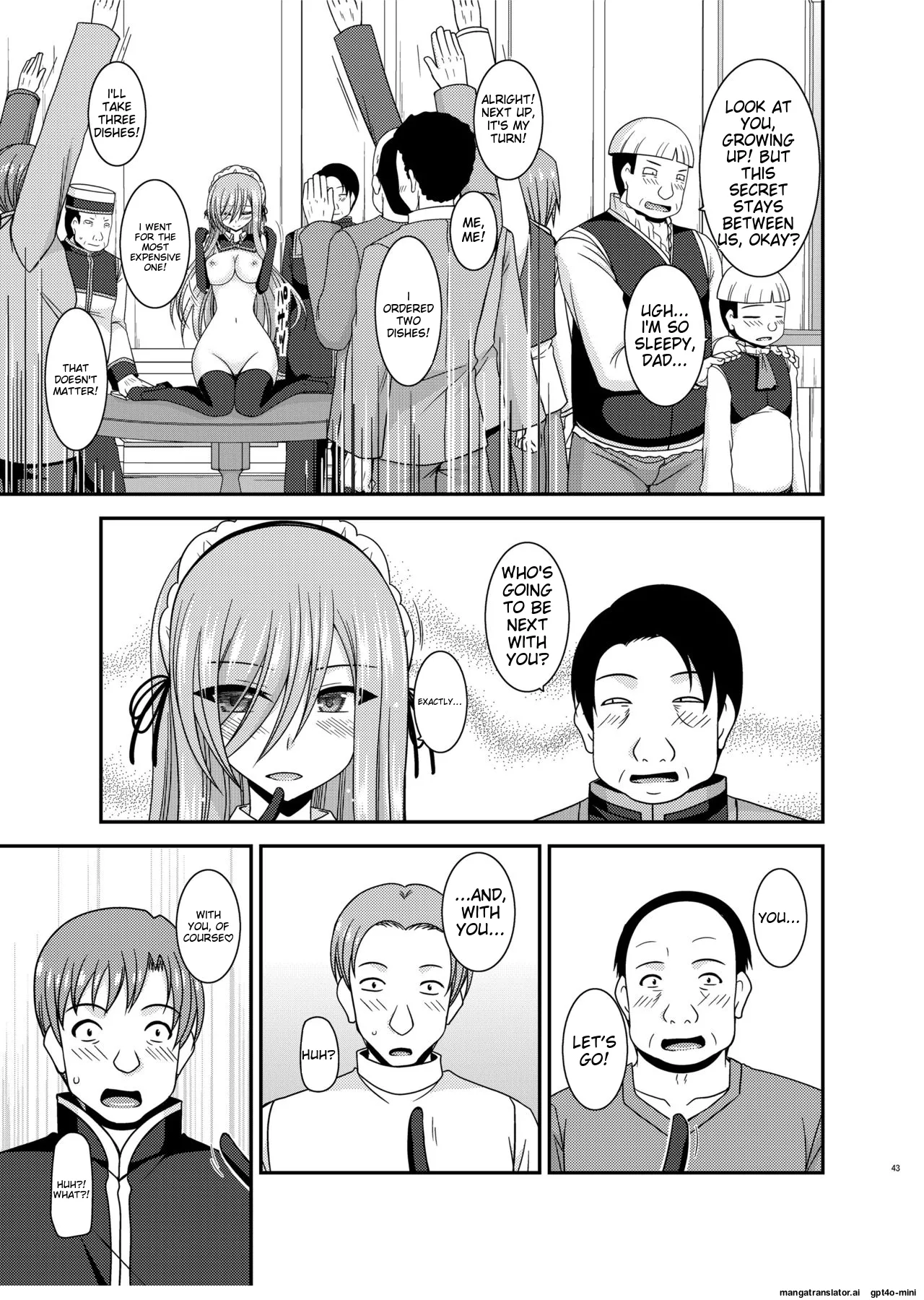 Melon ga Chou Shindou! R14 Chapter 1 - page 41