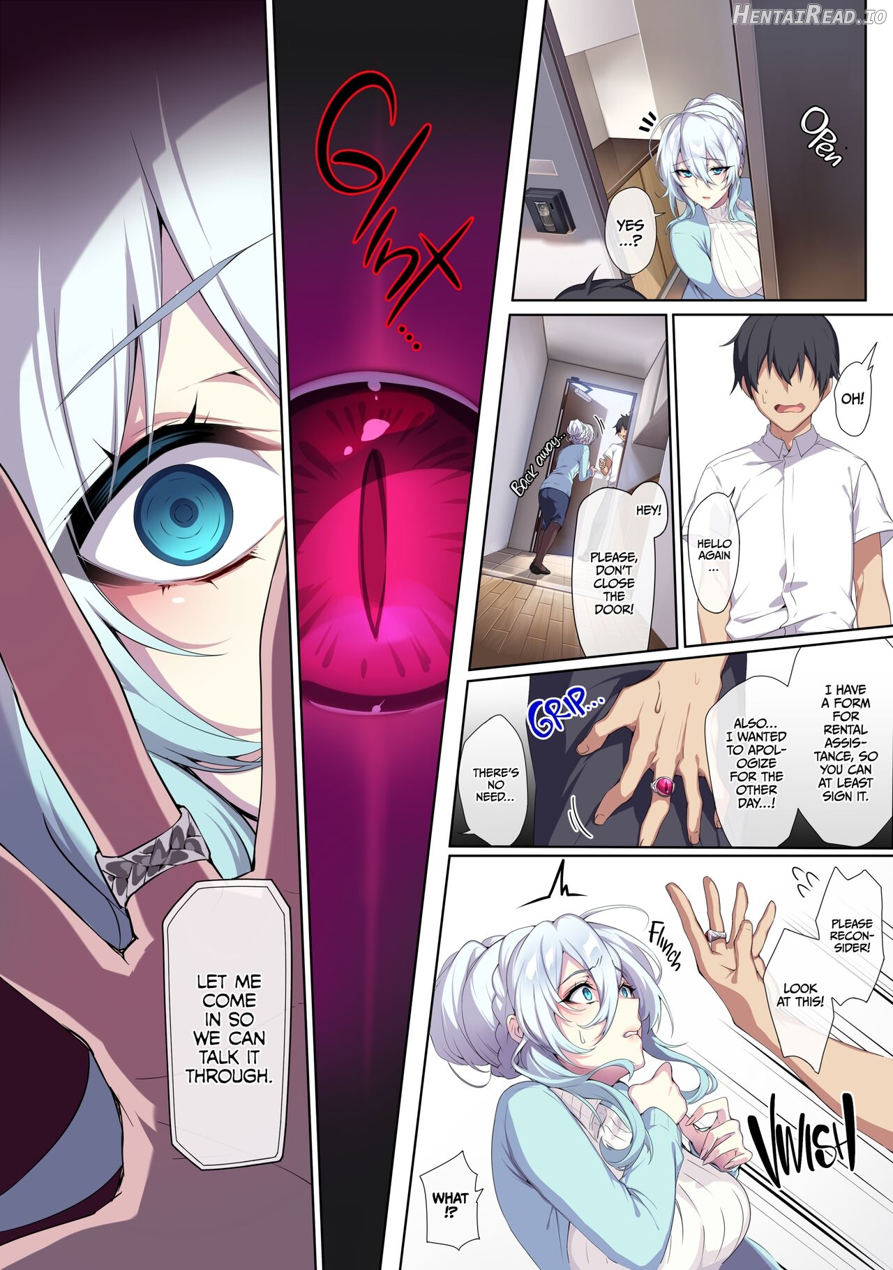 ぷぅのぷぅぷぅぷぅ] 人付き合いが苦手な未亡人の雪女さんと呪いの指輪 1 （無修正）English Chapter 1 - page 10