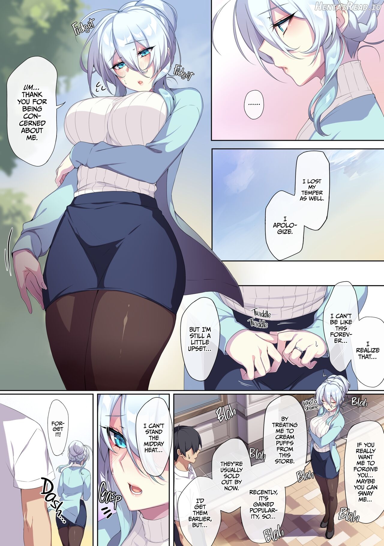 ぷぅのぷぅぷぅぷぅ] 人付き合いが苦手な未亡人の雪女さんと呪いの指輪 1 （無修正）English Chapter 1 - page 35