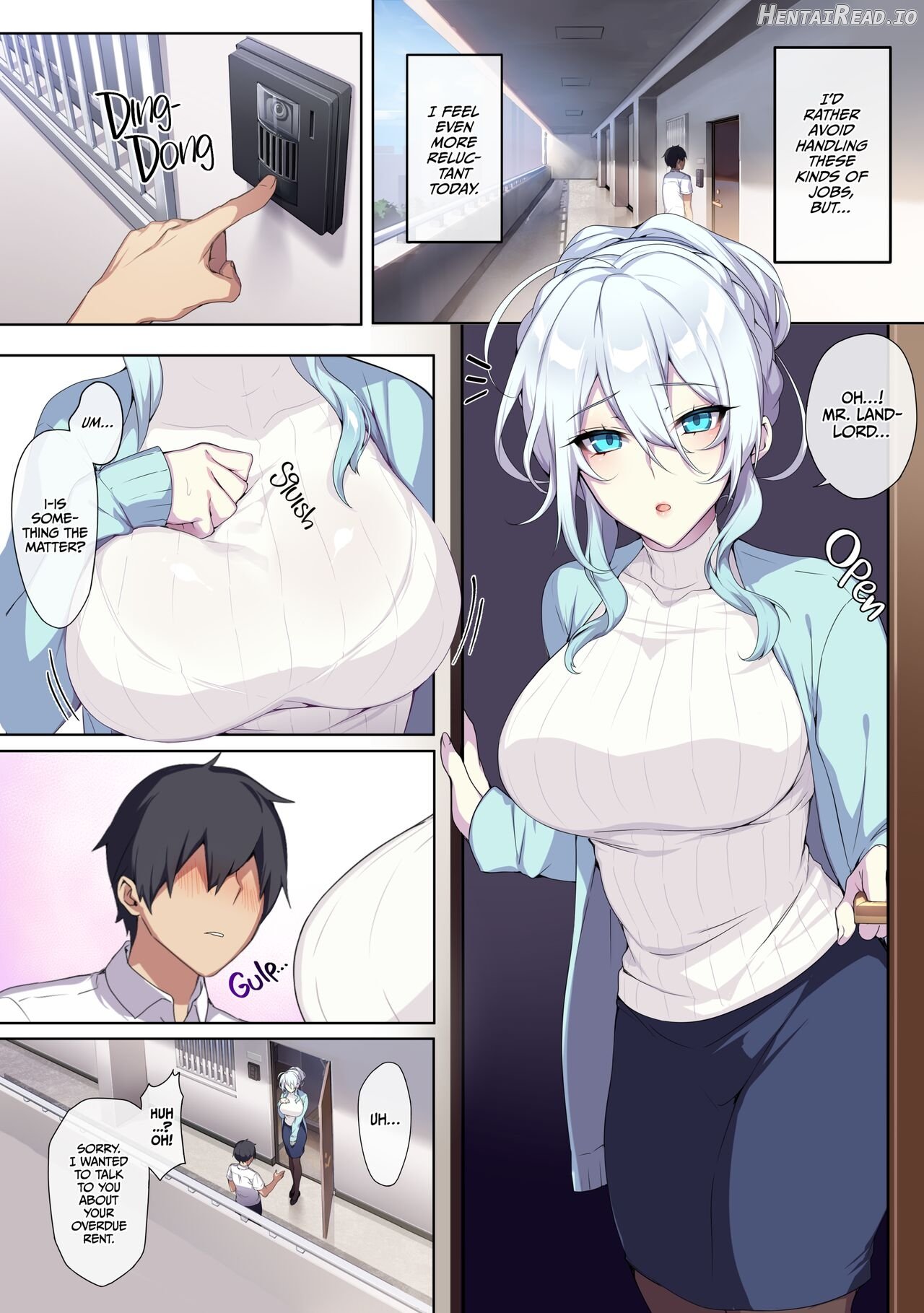 ぷぅのぷぅぷぅぷぅ] 人付き合いが苦手な未亡人の雪女さんと呪いの指輪 1 （無修正）English Chapter 1 - page 4