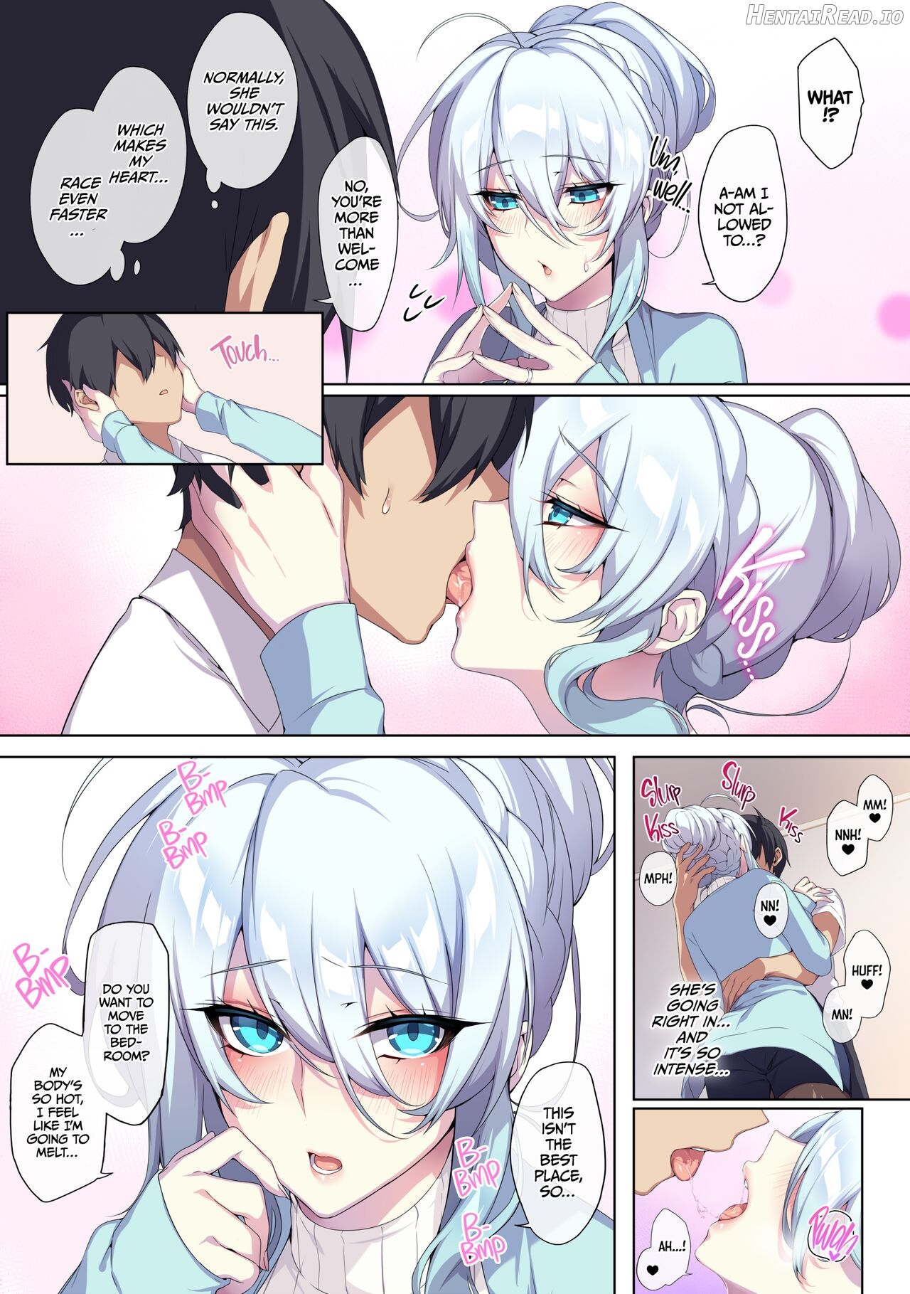 ぷぅのぷぅぷぅぷぅ] 人付き合いが苦手な未亡人の雪女さんと呪いの指輪 1 （無修正）English Chapter 1 - page 45