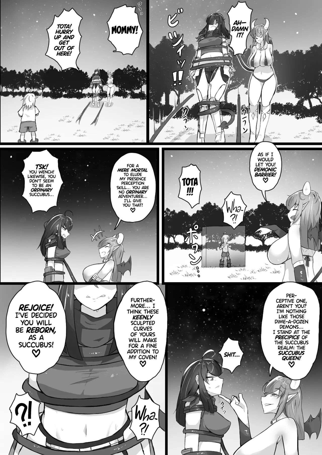 Akuochi Gal Succubus ni Kaerareta ni Gyaku Rape Sareru Hanashi Chapter 1 - page 13