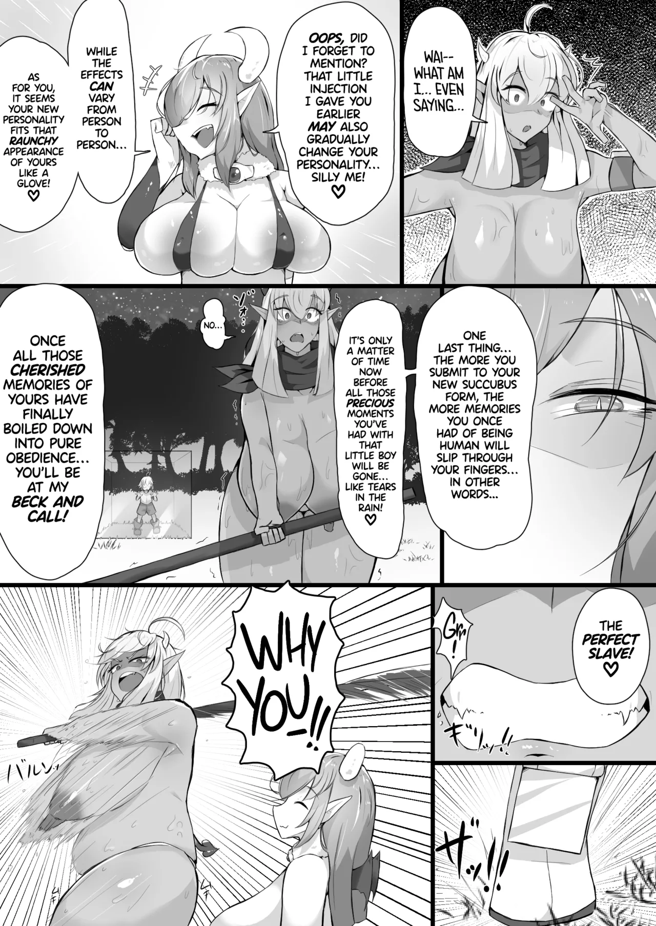 Akuochi Gal Succubus ni Kaerareta ni Gyaku Rape Sareru Hanashi Chapter 1 - page 18