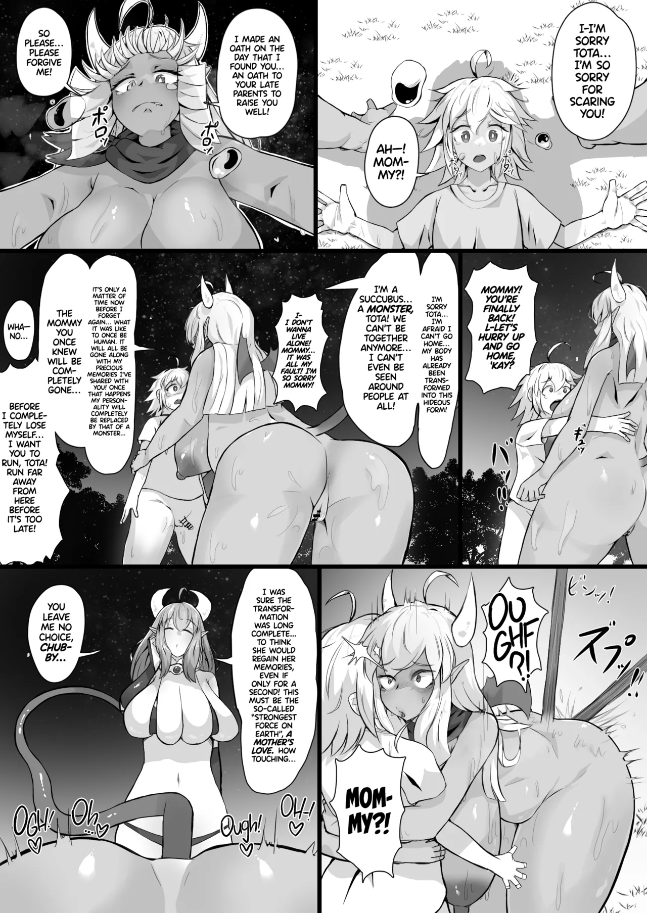 Akuochi Gal Succubus ni Kaerareta ni Gyaku Rape Sareru Hanashi Chapter 1 - page 28