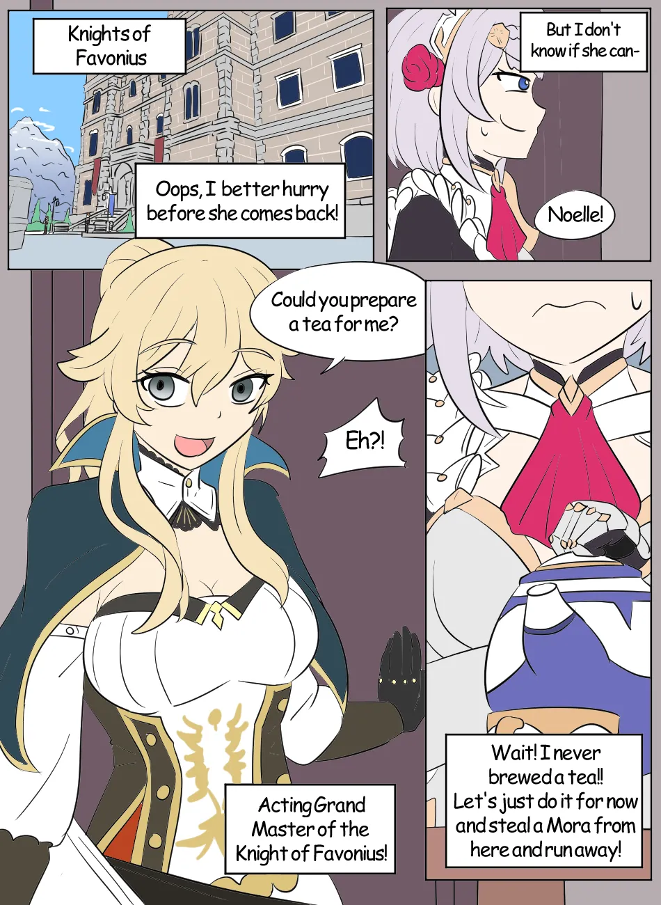 Genshin TSF: Swap-toss Chapter 1 - page 13