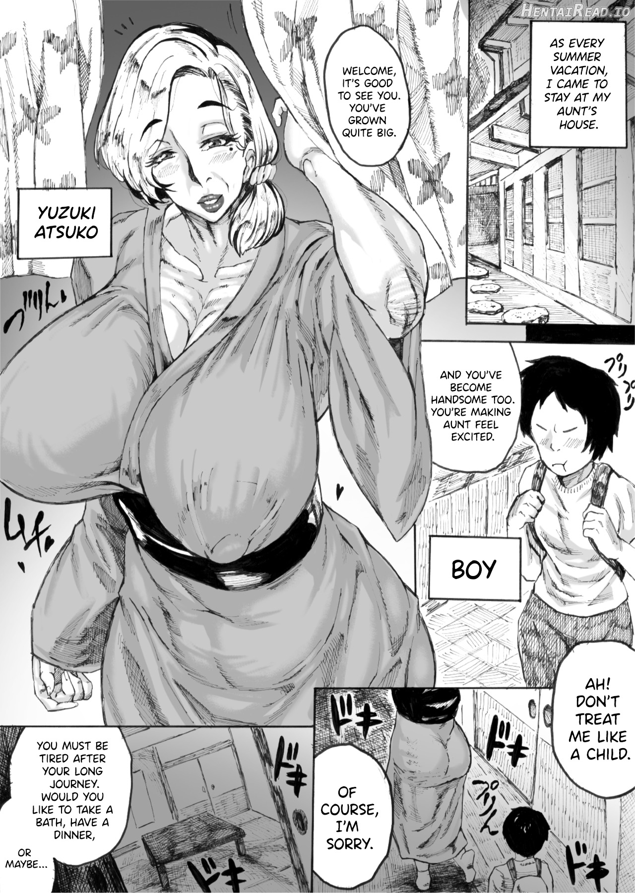 Stinky, Perverted, Filthy, Old Hag With Twisted Sexuality Chapter 1 - page 2