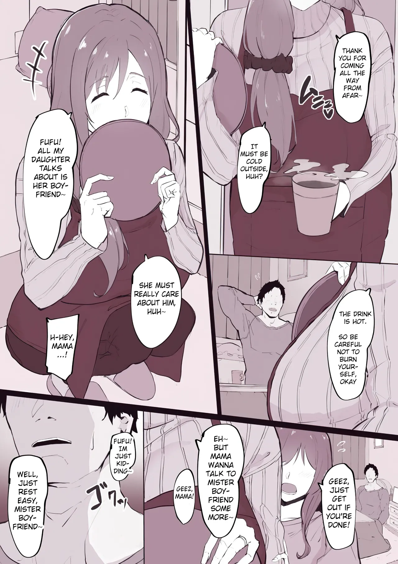 Musume no Karesi ni Netorare Tyau Mama-san Chapter 1 - page 2