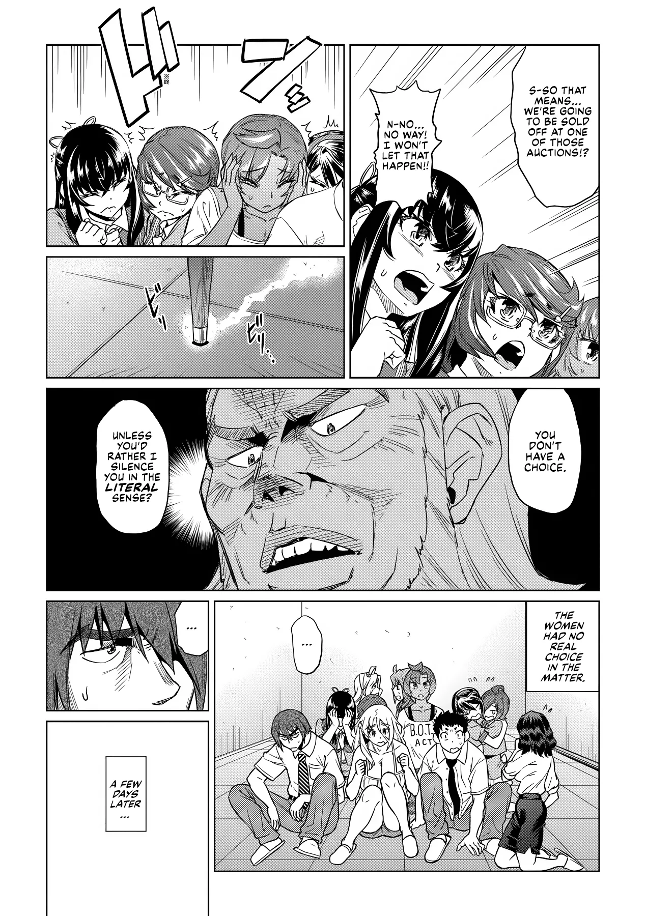 Natsu no Ritou Kenshuu de Class no Joshi-tachi ga SEX Kurui no Mesu Dorei ni Choukyou Sareta Hanashi Chapter 1 - page 37