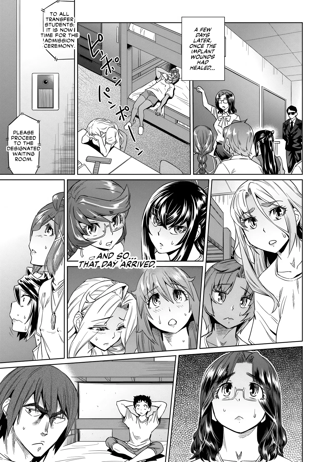 Natsu no Ritou Kenshuu de Class no Joshi-tachi ga SEX Kurui no Mesu Dorei ni Choukyou Sareta Hanashi Chapter 1 - page 40