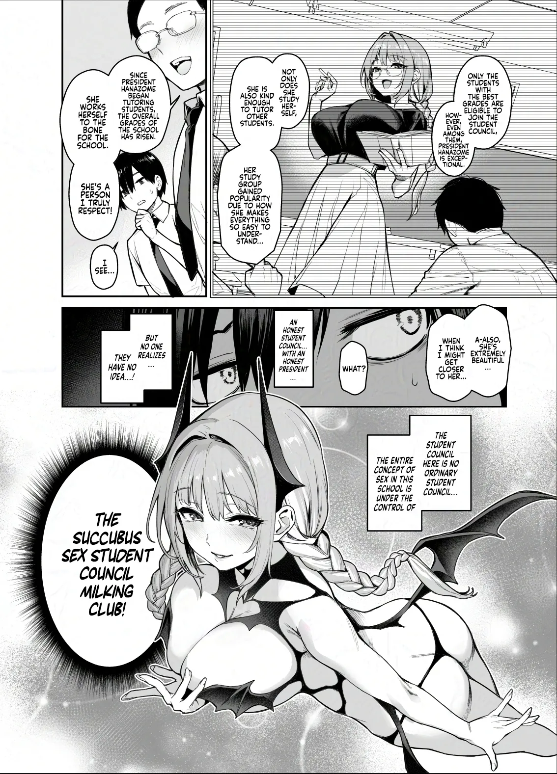 Succubus Seitokai Shiko Shiko Shikkoubu 2 NOA ver Chapter 1 - page 4