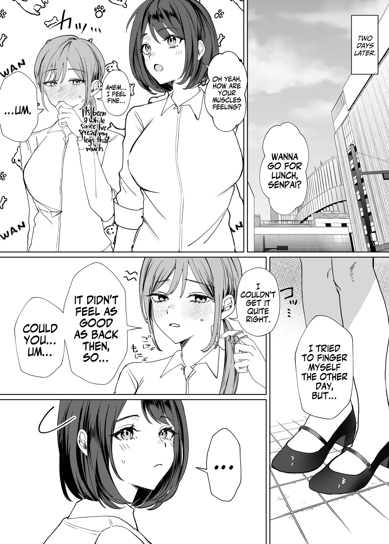 Kouhai Joshi ni Nakaiki o Oshiete Morau Hanashi Chapter 1 - page 21