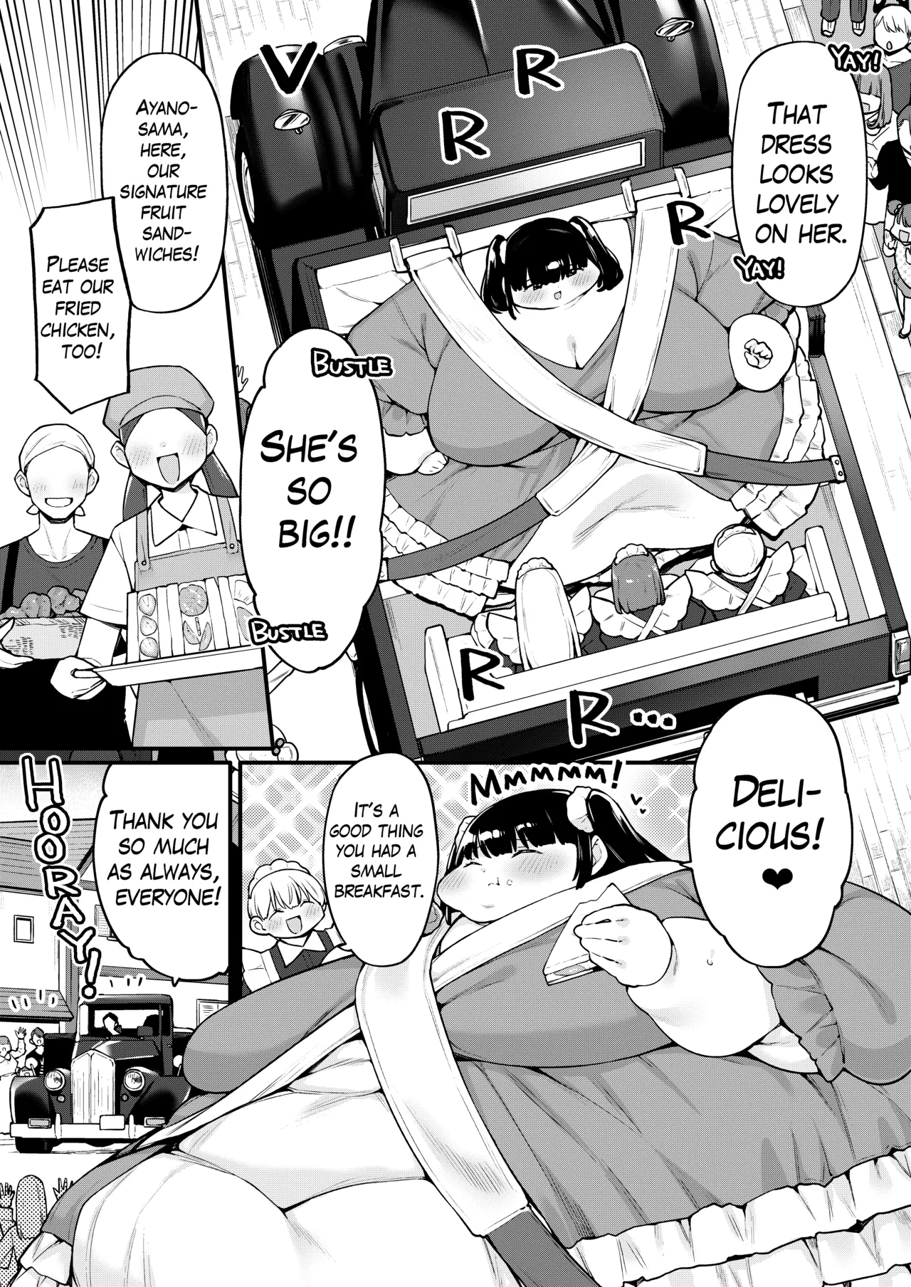 Ayano's Weight Gain Diary: Dream! Chapter 1 - page 11