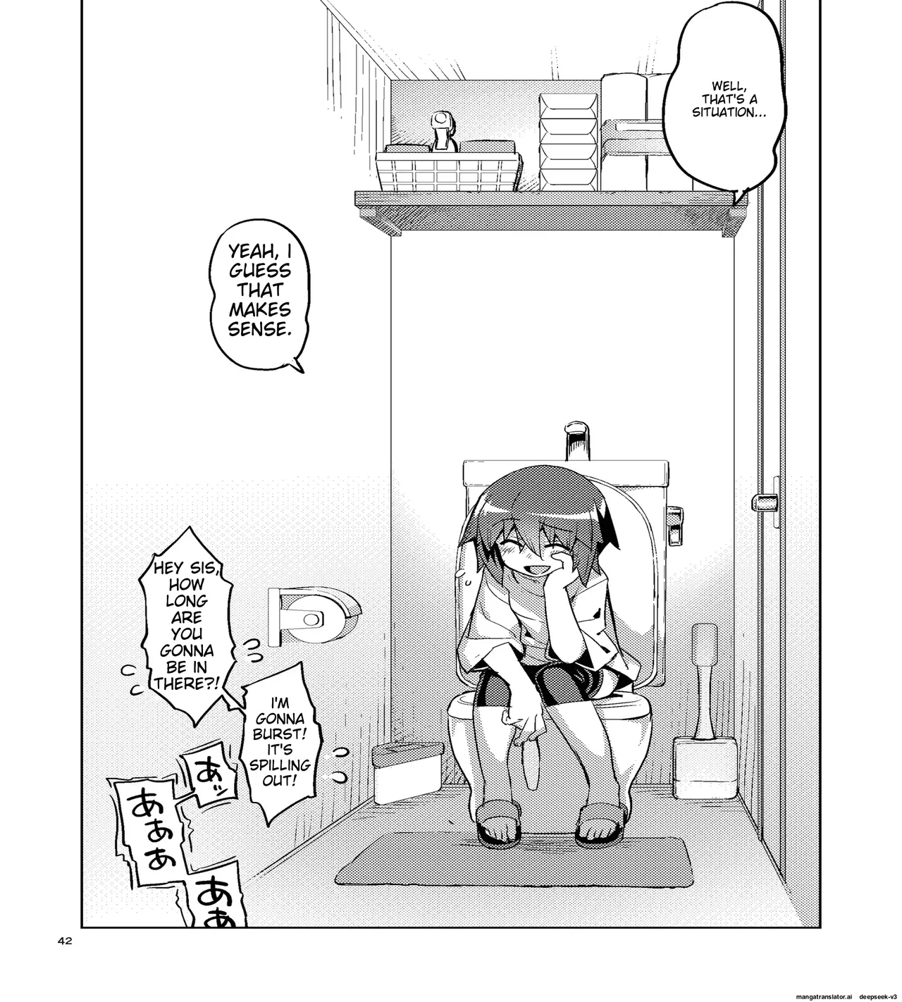 RE-EX The story of how a tomboy with poor luck became happy 3 Chapter 1 - page 41