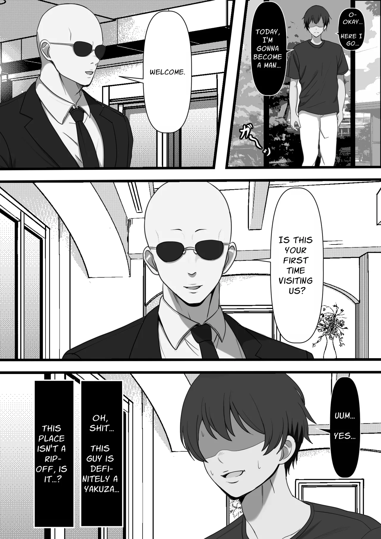 Mura ni Ikken-dake no Fuuzokuden ni Ittara Osananajimi no Hahaoyashika Inakatta no Daga Chapter 1 - page 9