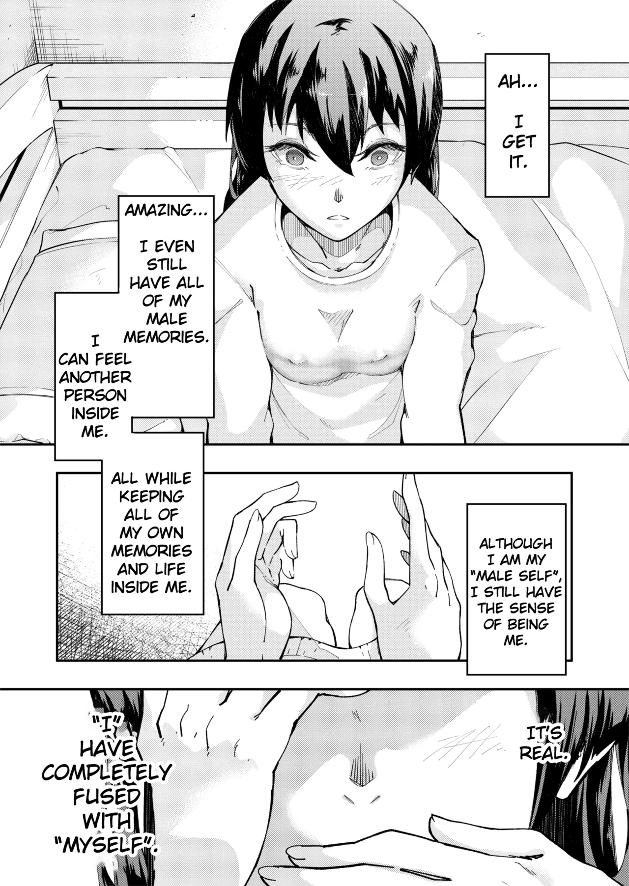 TS Possession High School Idol -A Virgin's First Orgasm Masturbation -Immersion- Chapter 1 - page 3