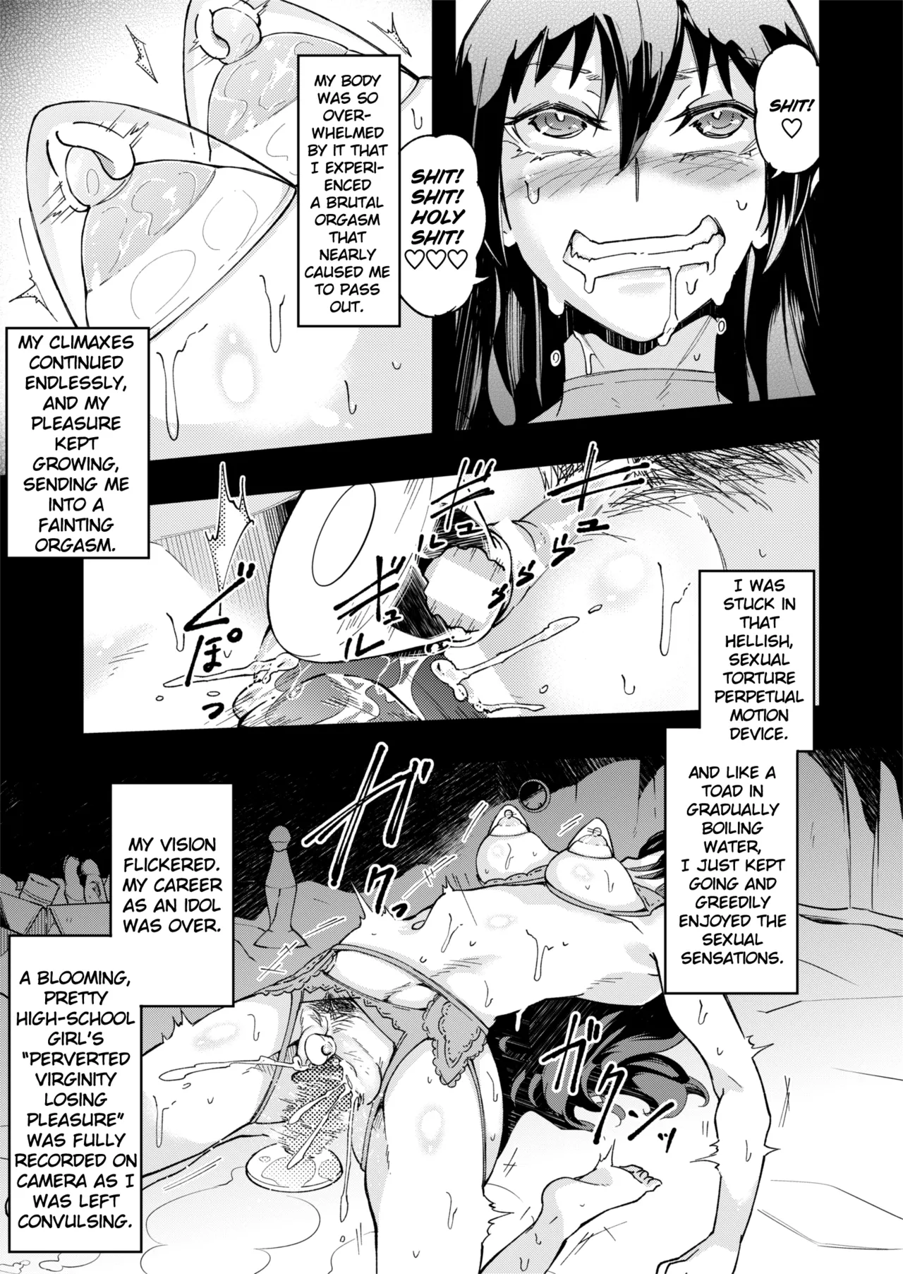 TS Possession High School Idol -A Virgin's First Orgasm Masturbation -Immersion- Chapter 1 - page 37