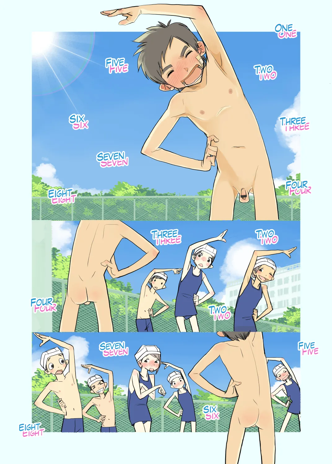 006 - If the boys forgot their swimsuits Chapter 1 - page 7