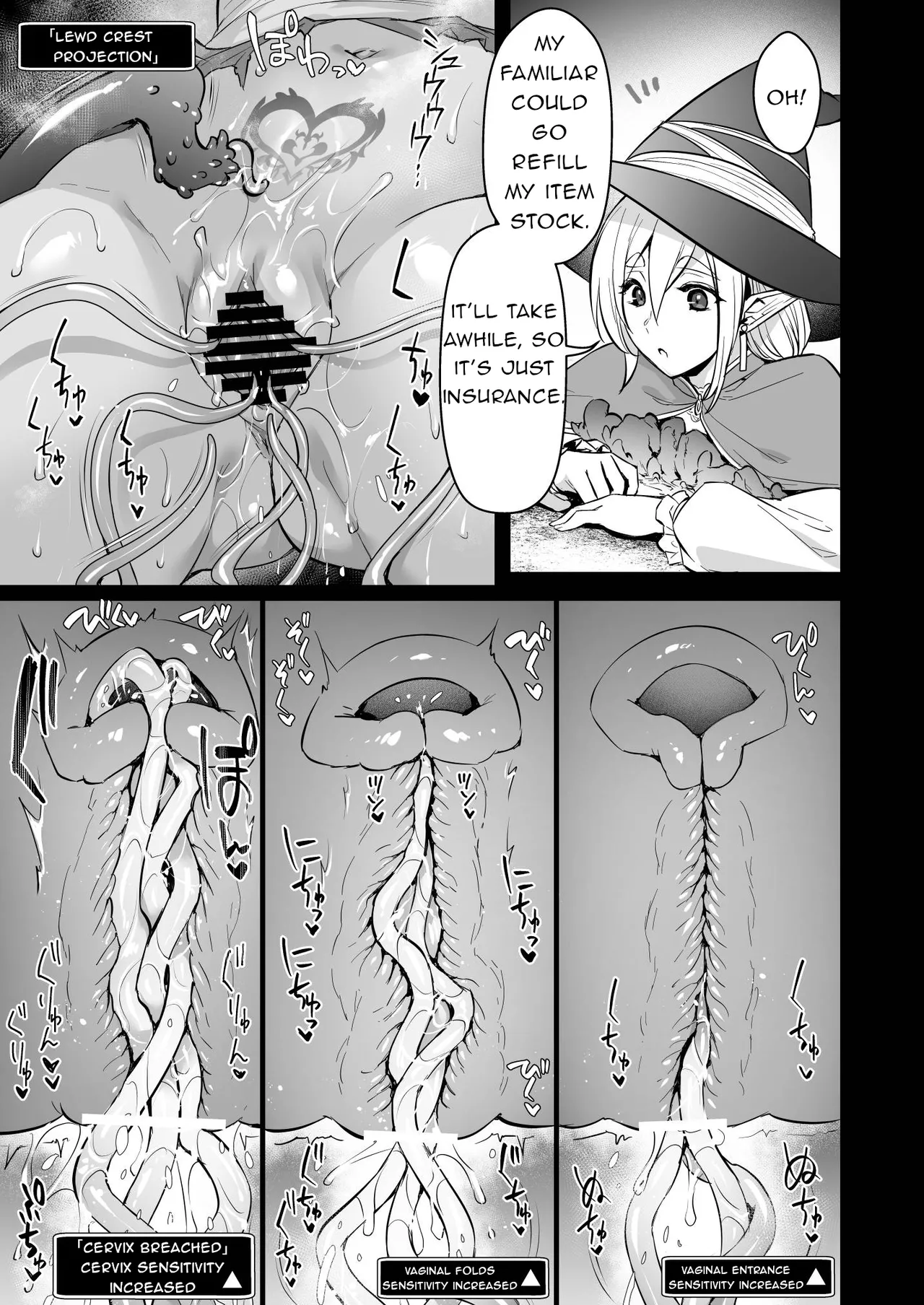 A Level 250 Mage Falls Into a Sensory Deprivation Pit and Loses Her Humanity to Level Drain Chapter 1 - page 12