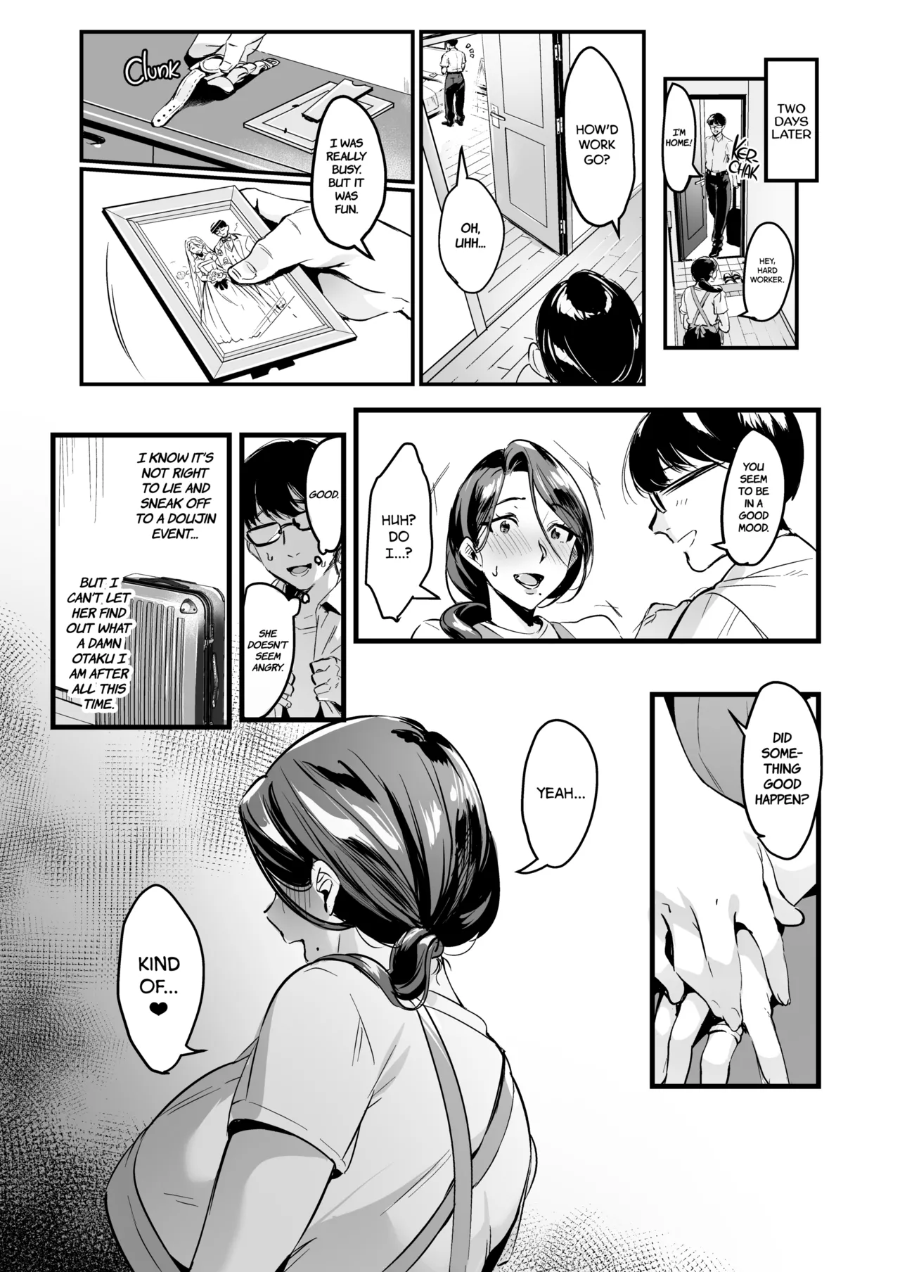 I Shouldn't Have Gone To The Doujinshi Convention Without Telling My Wife - Complete Edition Chapter 1 - page 42