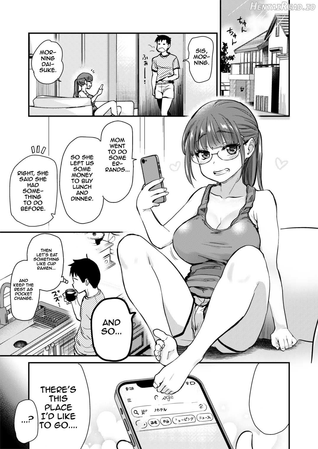 Itsumo no Otouto no Seiyoku Shori o, Kyou wa LoveHo de Shitai Ane Chapter 1 - page 5