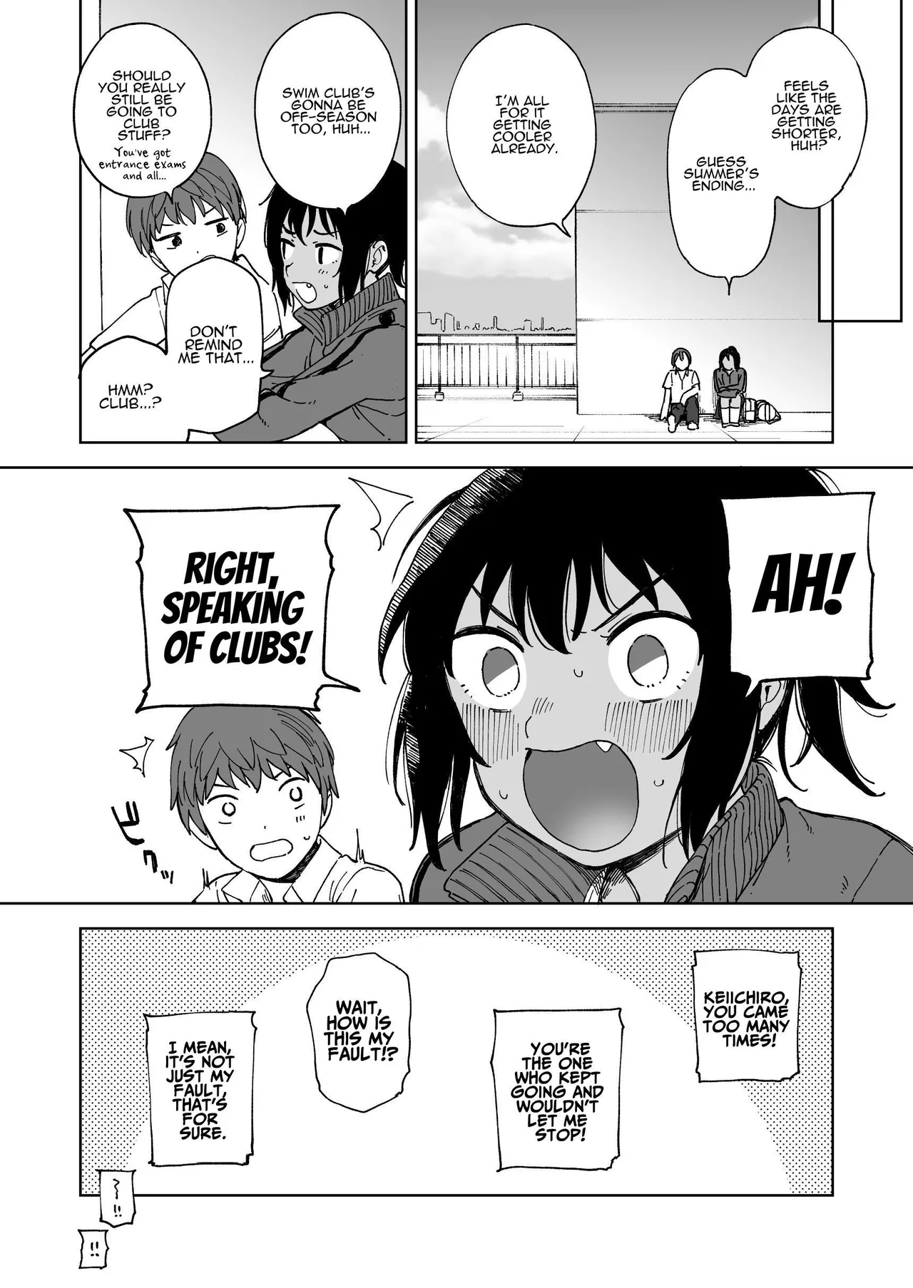 After Summer Vacation Chapter 1 - page 32