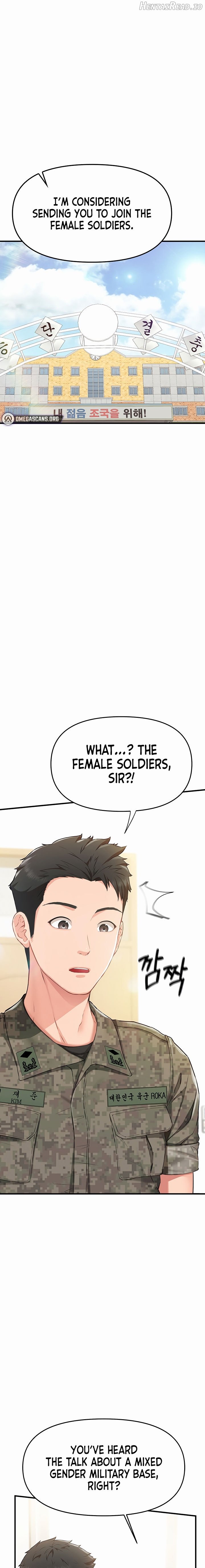 I’m the Only Man on the Military Base Chapter 1 - page 1