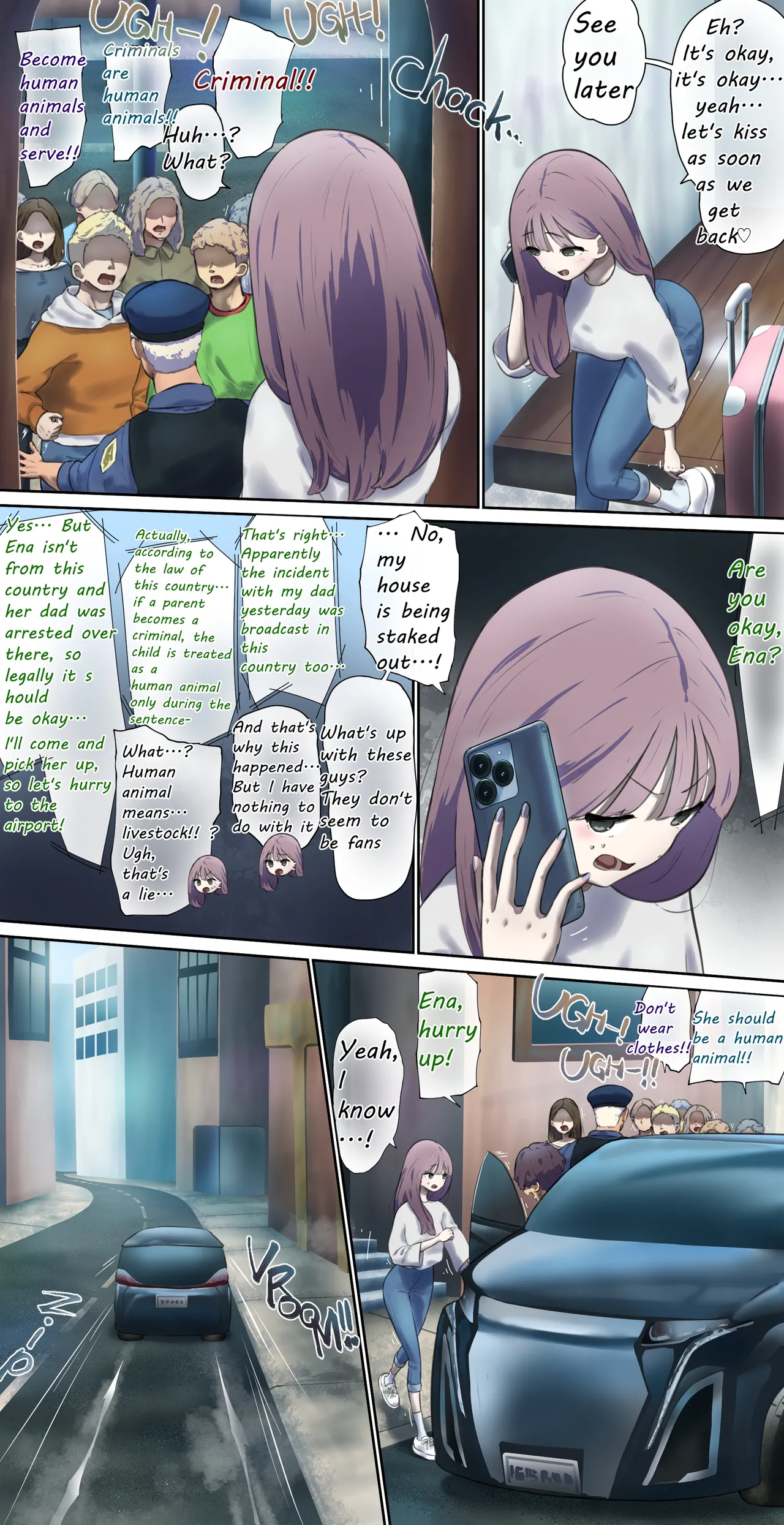 According to the law of the country where I came for the modeling shoot… Chapter 1 - page 2