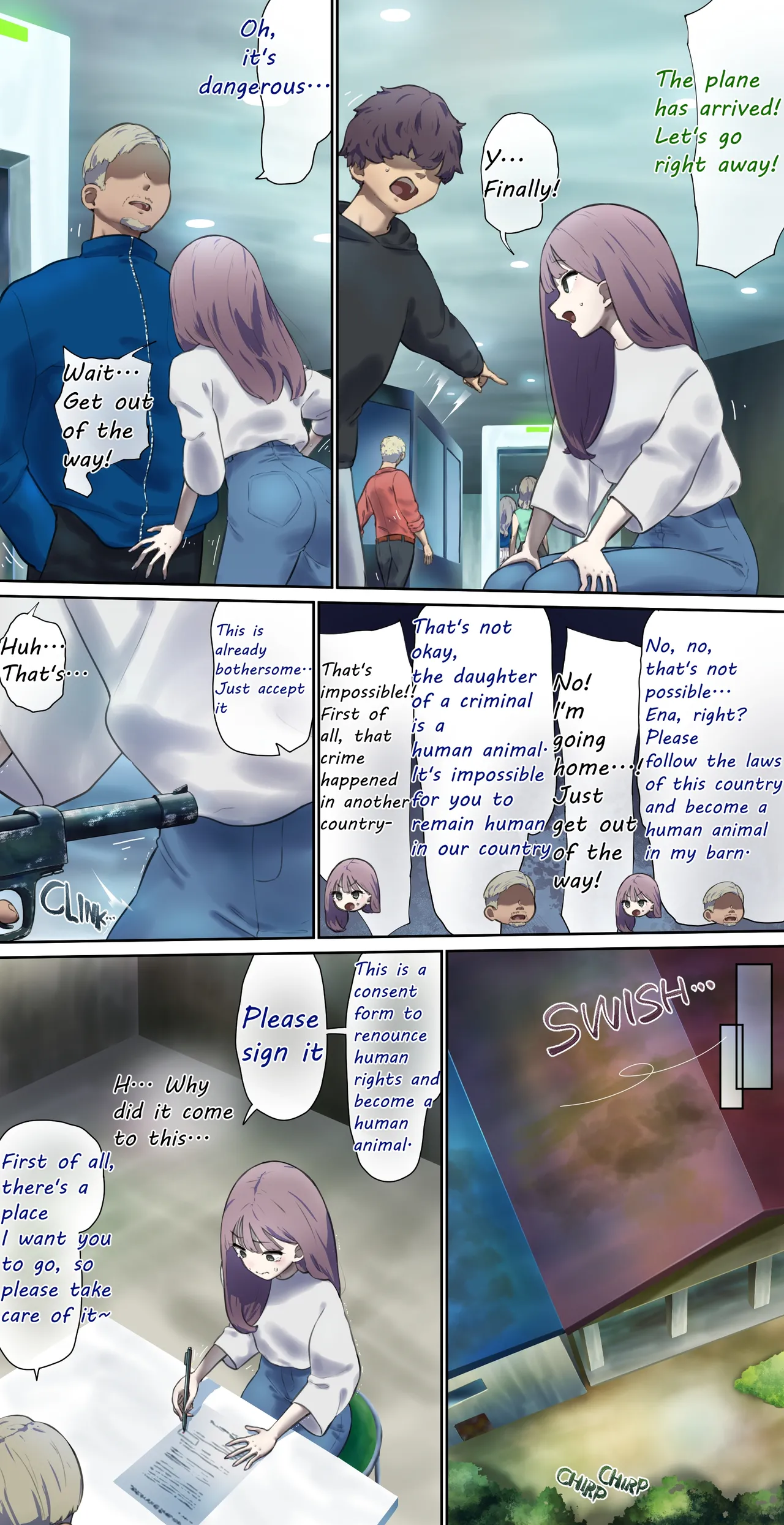 According to the law of the country where I came for the modeling shoot… Chapter 1 - page 3