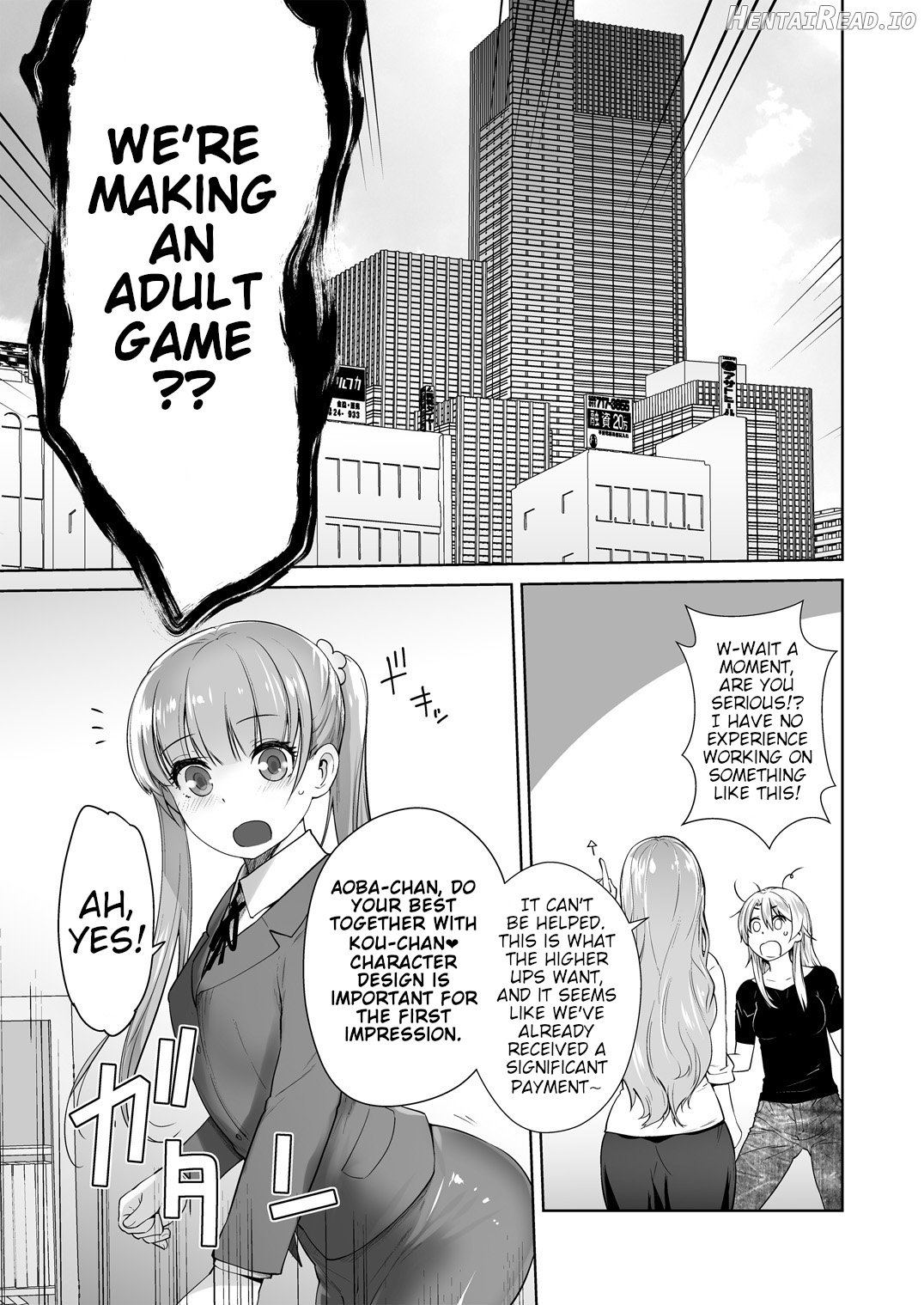 I'll Do My Best, Even if I'm Working on an Adult Game Chapter 1 - page 7