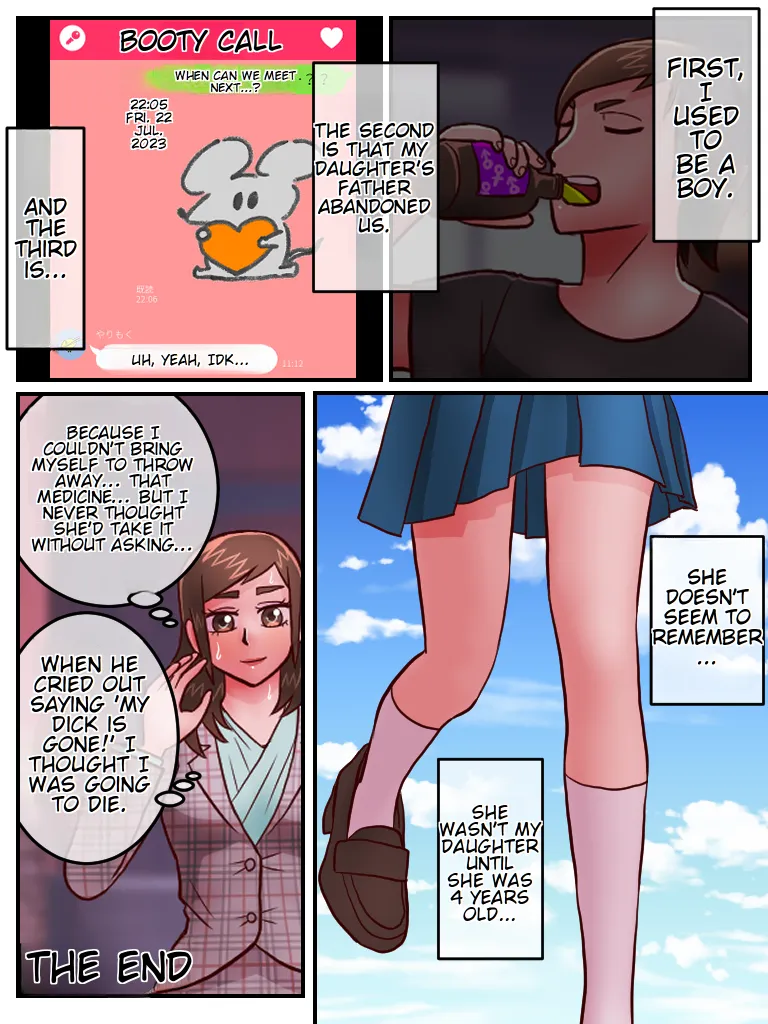 The Half-Life of a Man Who Became a Woman in Junior High Chapter 1 - page 29