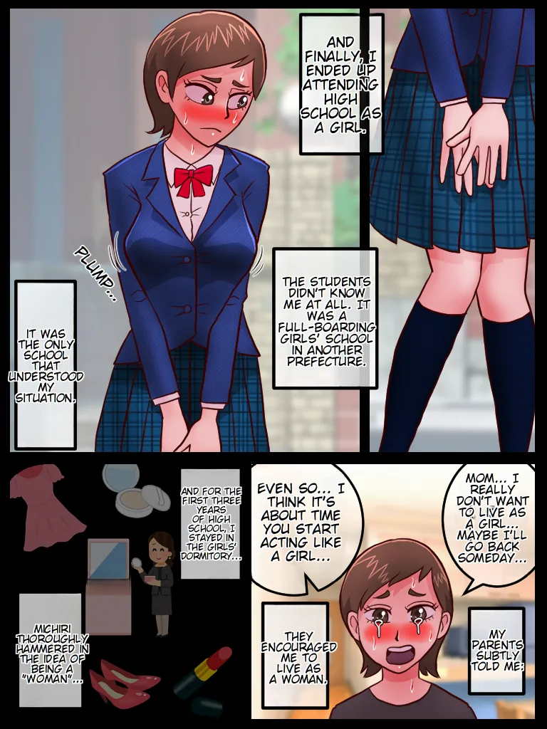 The Half-Life of a Man Who Became a Woman in Junior High Chapter 1 - page 5