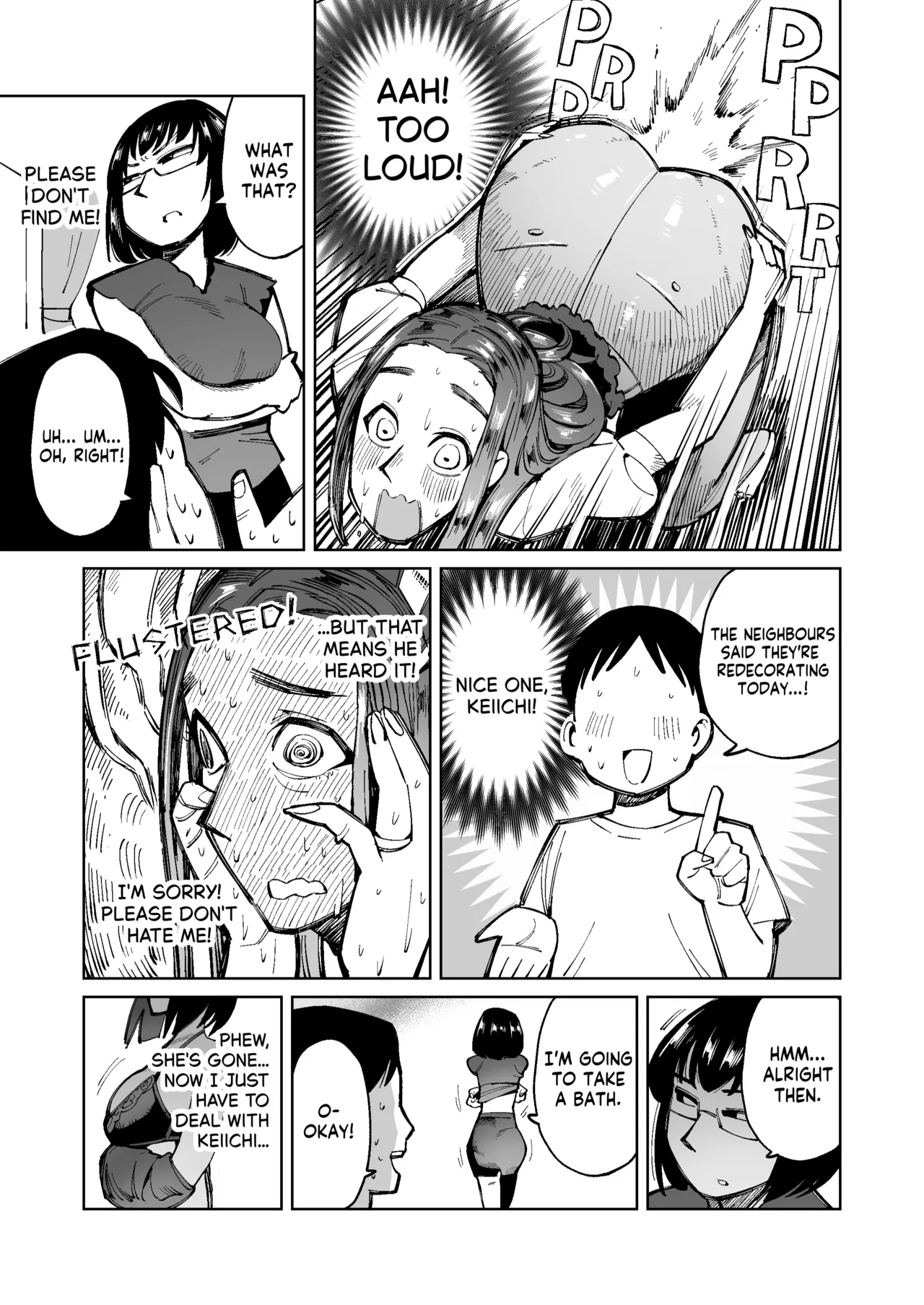 Furin ga Mitsukari Tairyou Dappun! Dekashiri Jouhin Tsuma no Matsuro Chapter 1 - page 3
