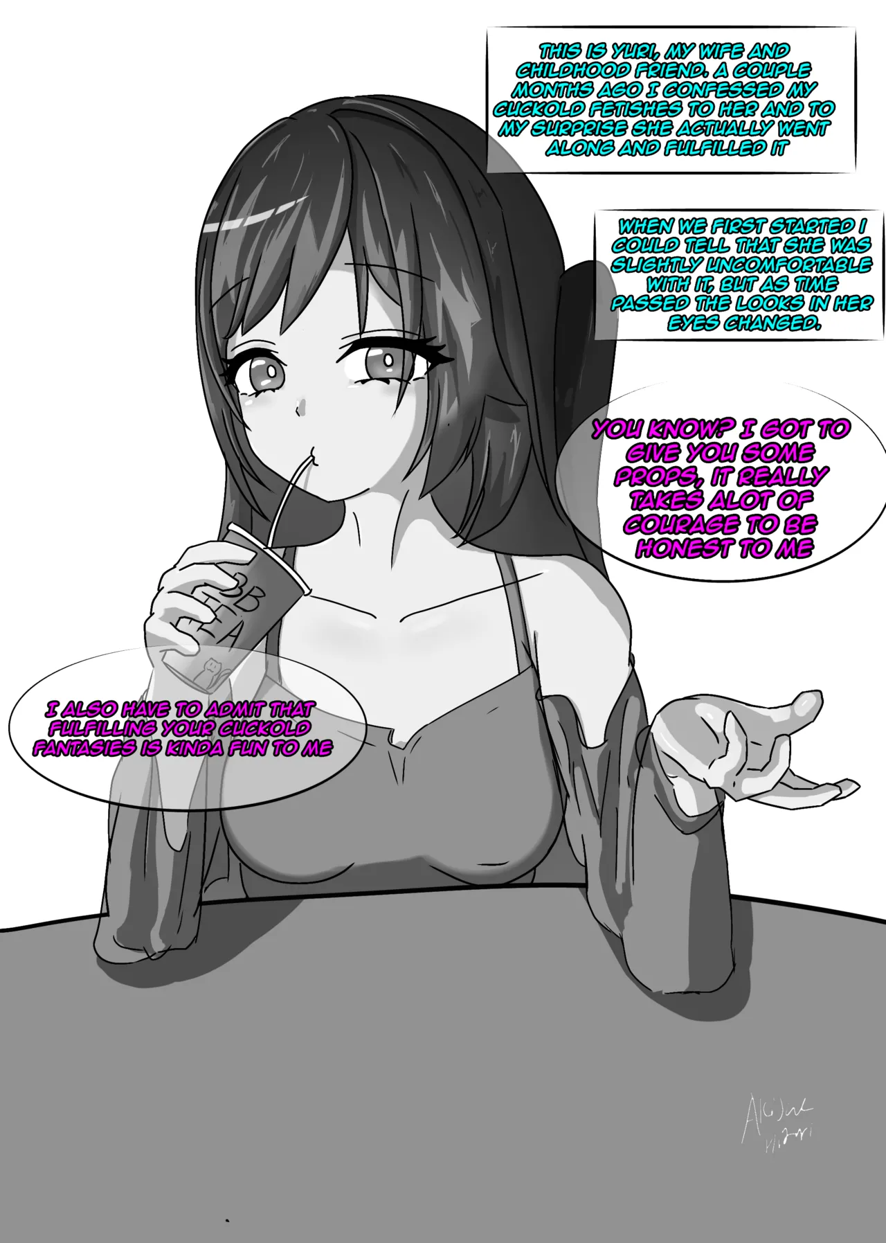 My Wife's NTR Diary 3 Chapter 1 - page 1