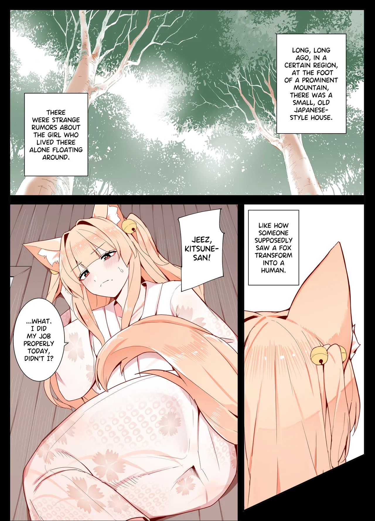 Okitsune-san to Issho Chapter 1 - page 1