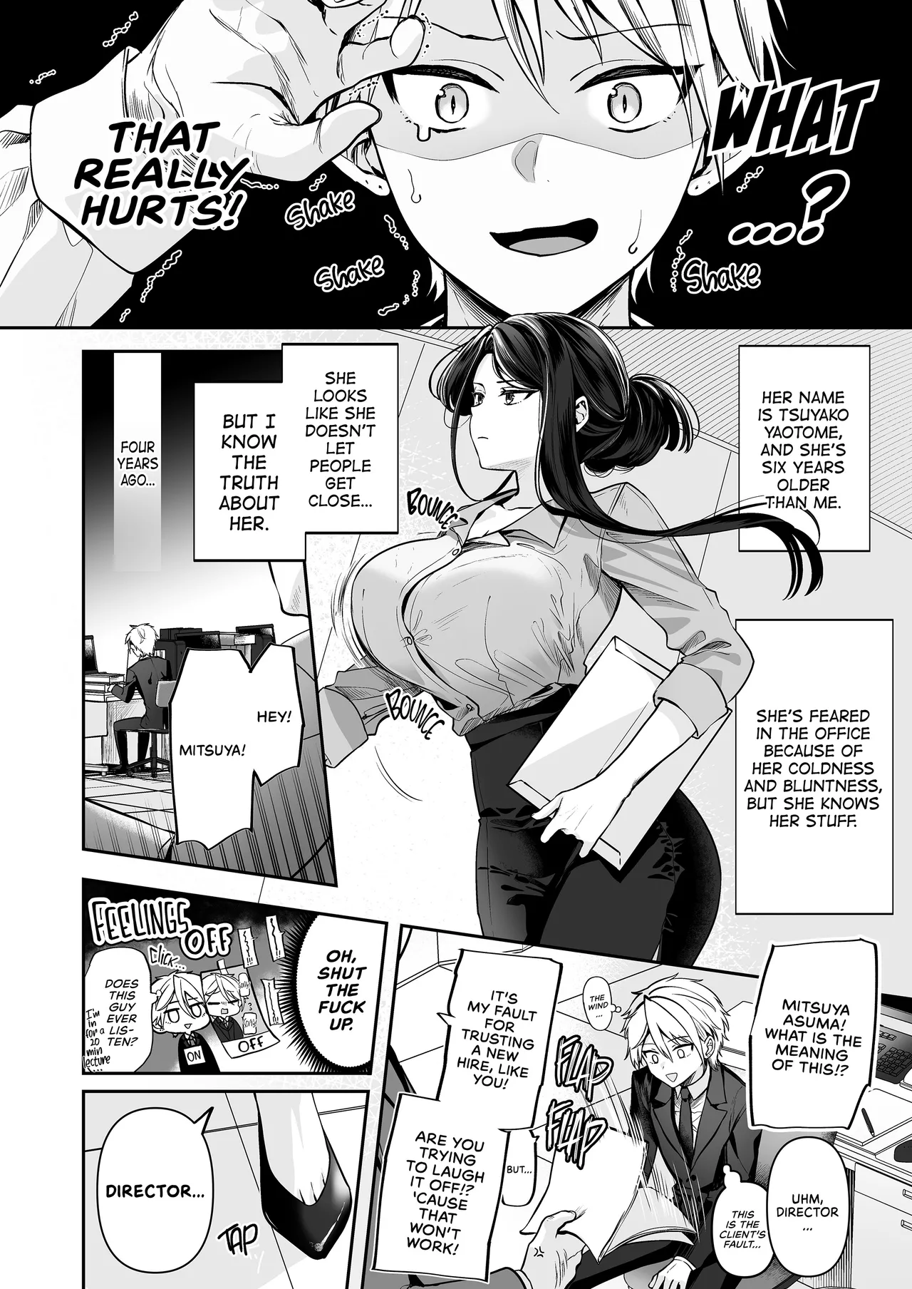 My Tall, Stacked, Virgin Boss ＃1 Chapter 1 - page 5
