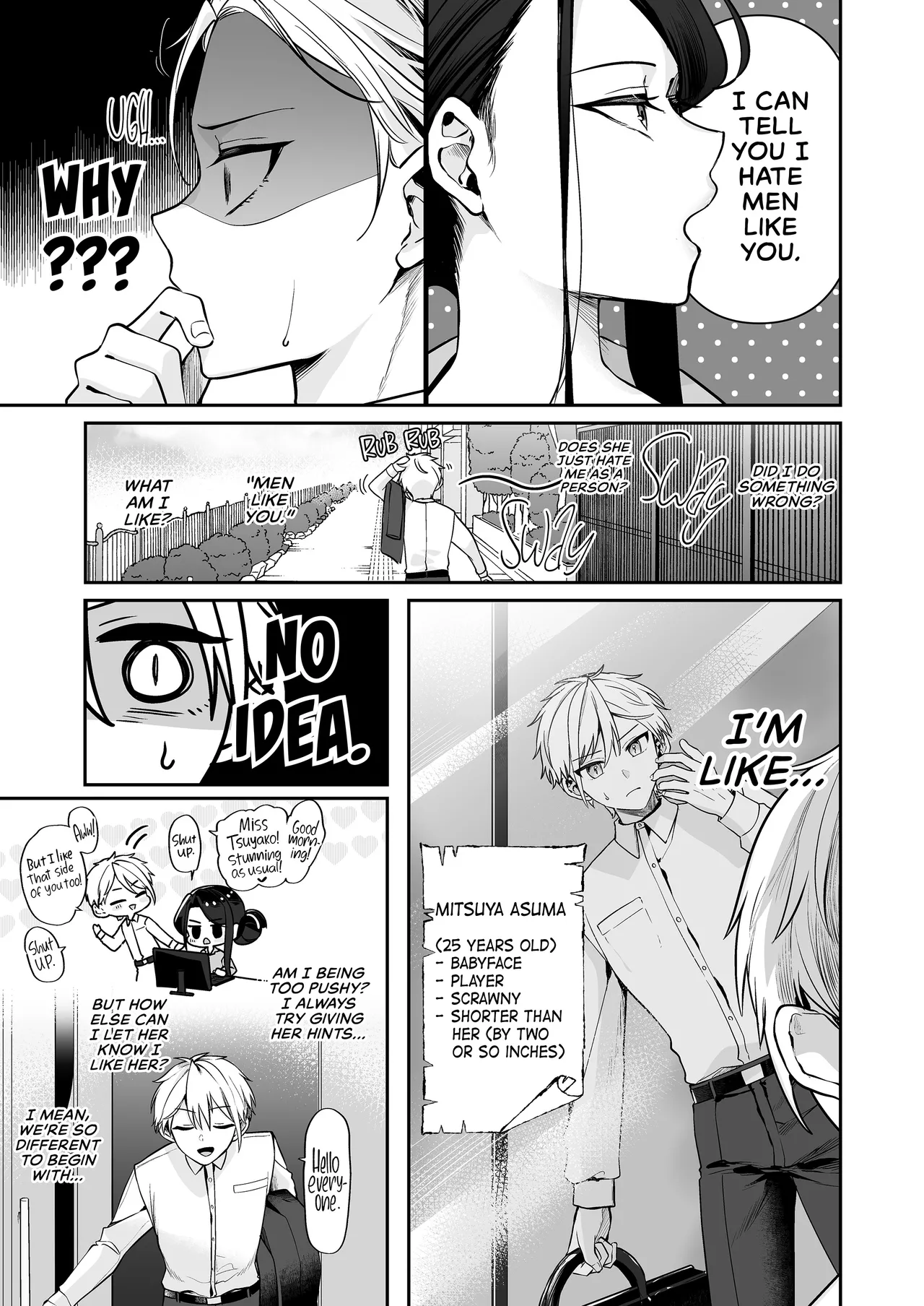 My Tall, Stacked, Virgin Boss ＃1 Chapter 1 - page 8