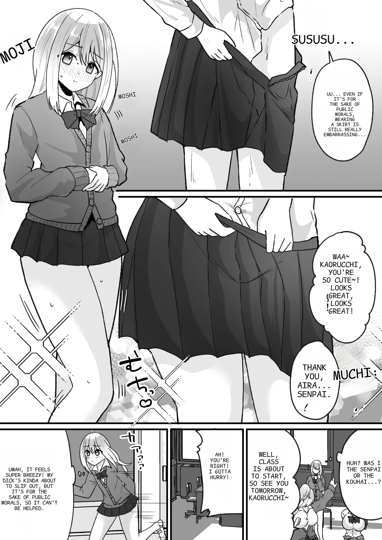 Becoming a Gal in a Morals Inspection Chapter 1 - page 9