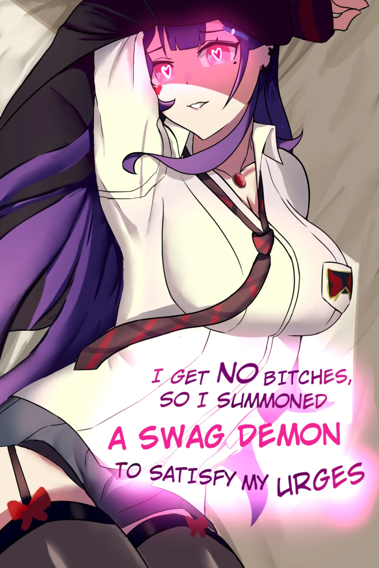 I Get No Bitches, So I Summoned a Swag Demon to Satisfy My Urges Chapter 1 - page 1