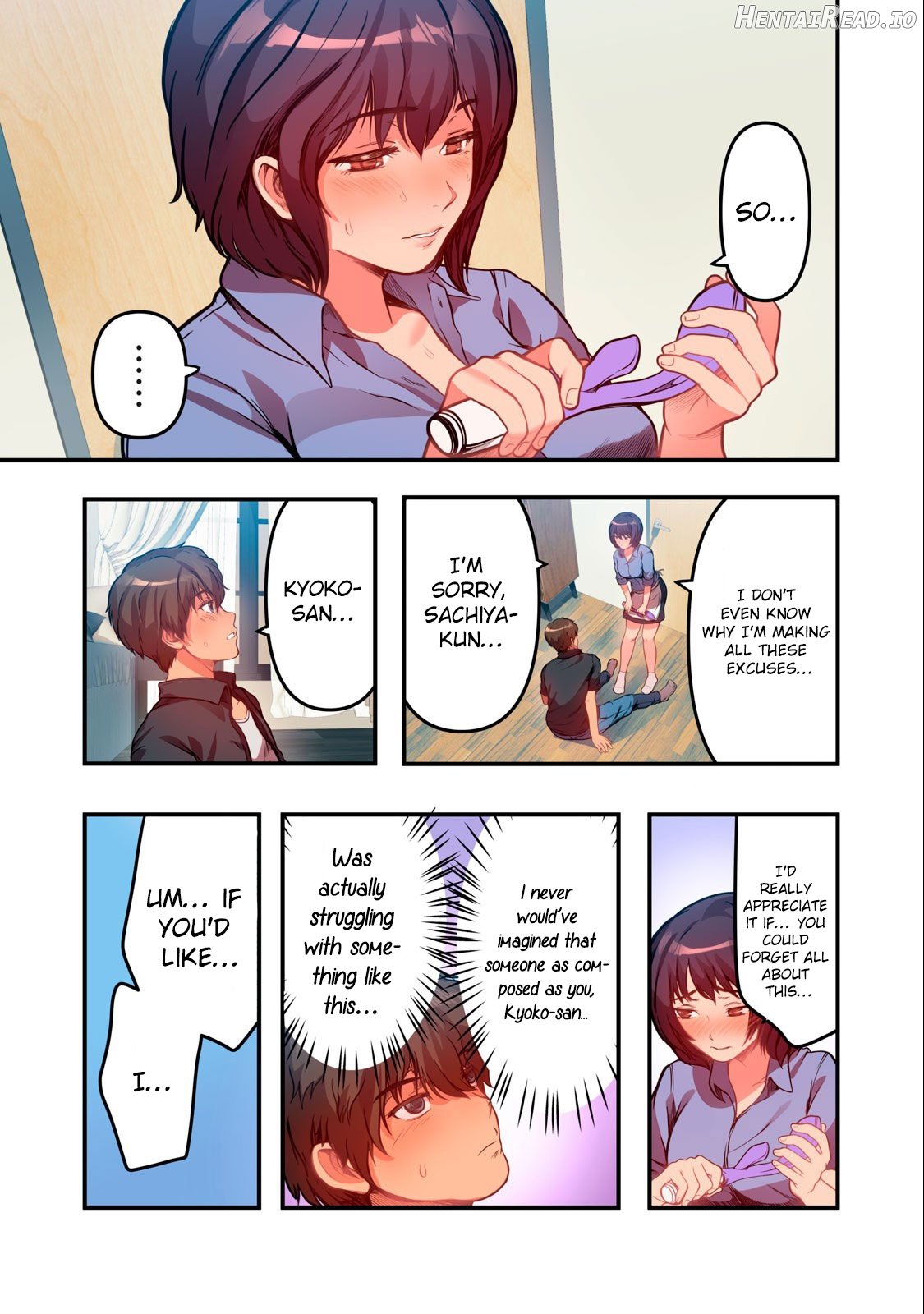 Kyou kara, Hitozuma Mansion ni Nyuukyo shimasu 1.1 Chapter 5 - page 14