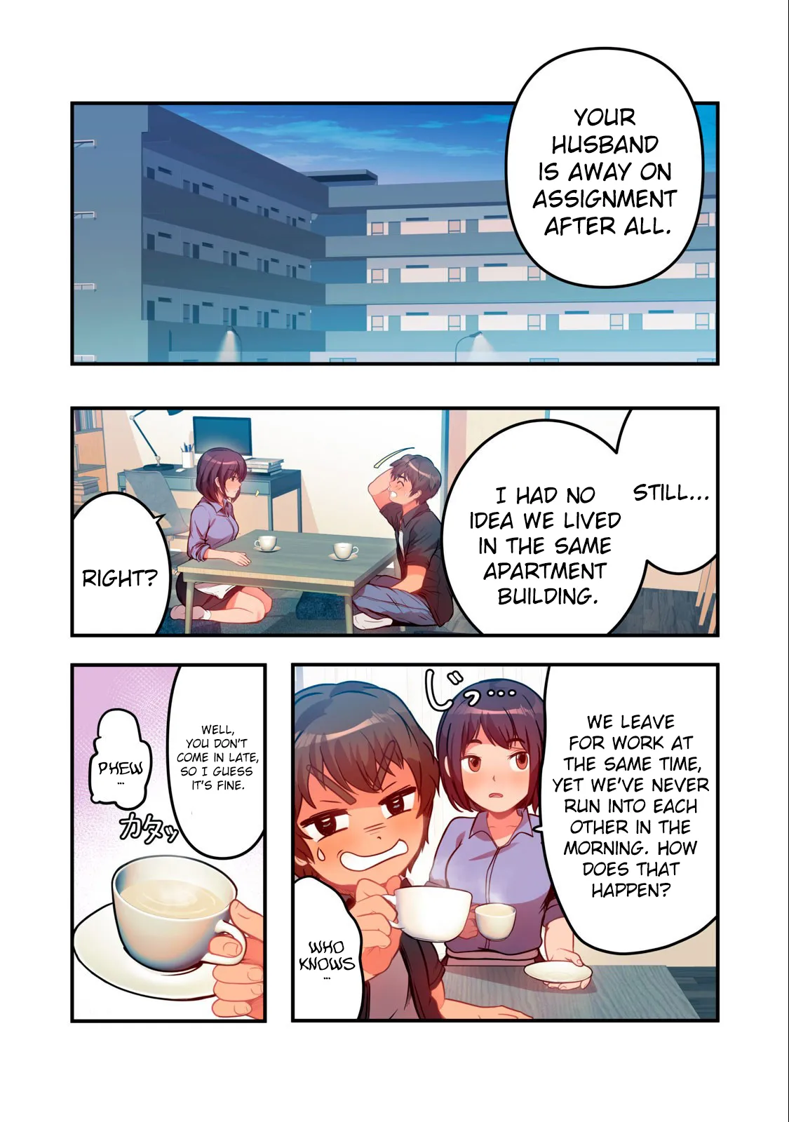 Kyou kara, Hitozuma Mansion ni Nyuukyo shimasu 1.1 Chapter 5 - page 7
